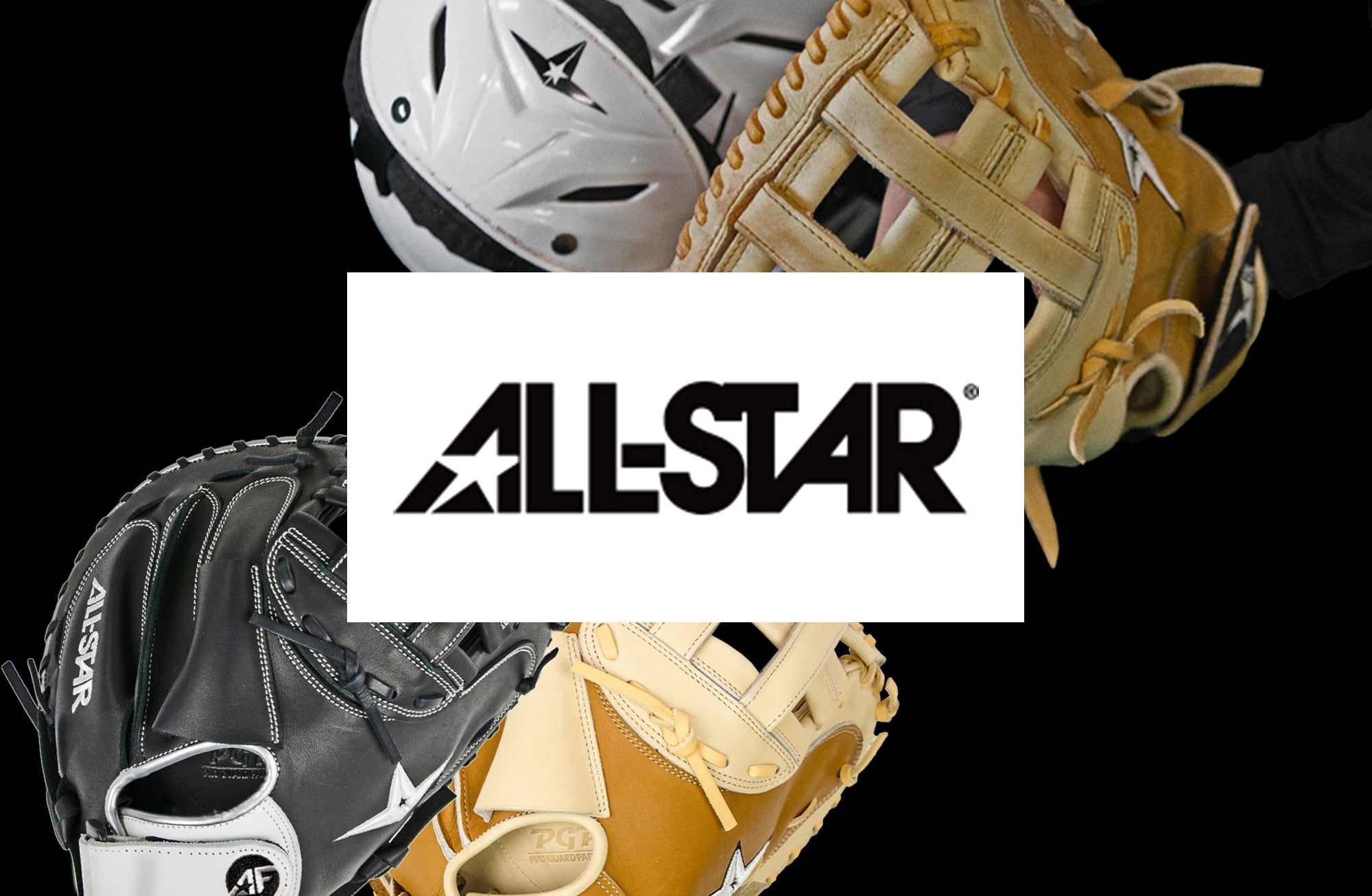 All Star AFX Fastpitch Catcher's Kit-Black-Medium