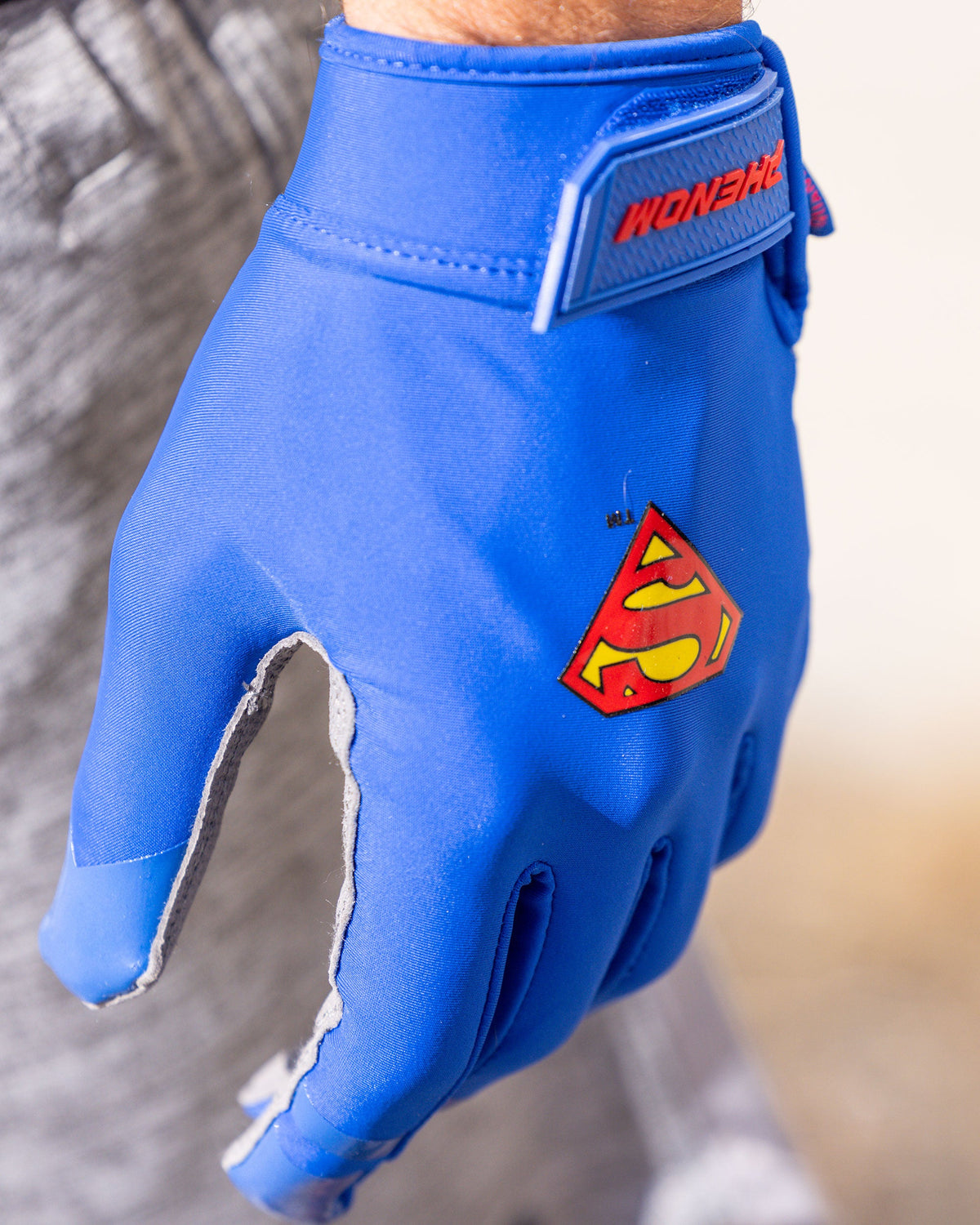Superman Batting Gloves — Quantum Orbit by Phenom Elite