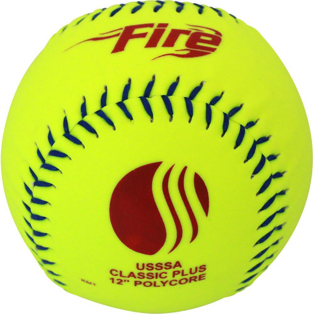 USSSA Classic Plus Slowpitch Softballs - 1 Dozen