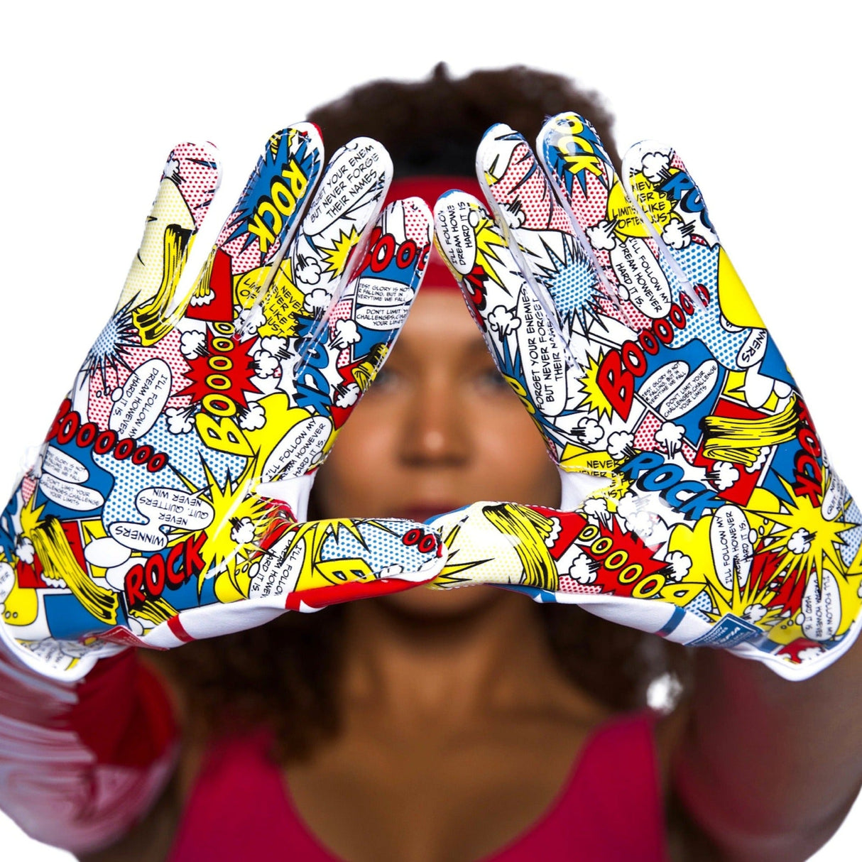 Limited Edition ERA 9.0s Comic Hands Football Gloves - Pro Game Sports