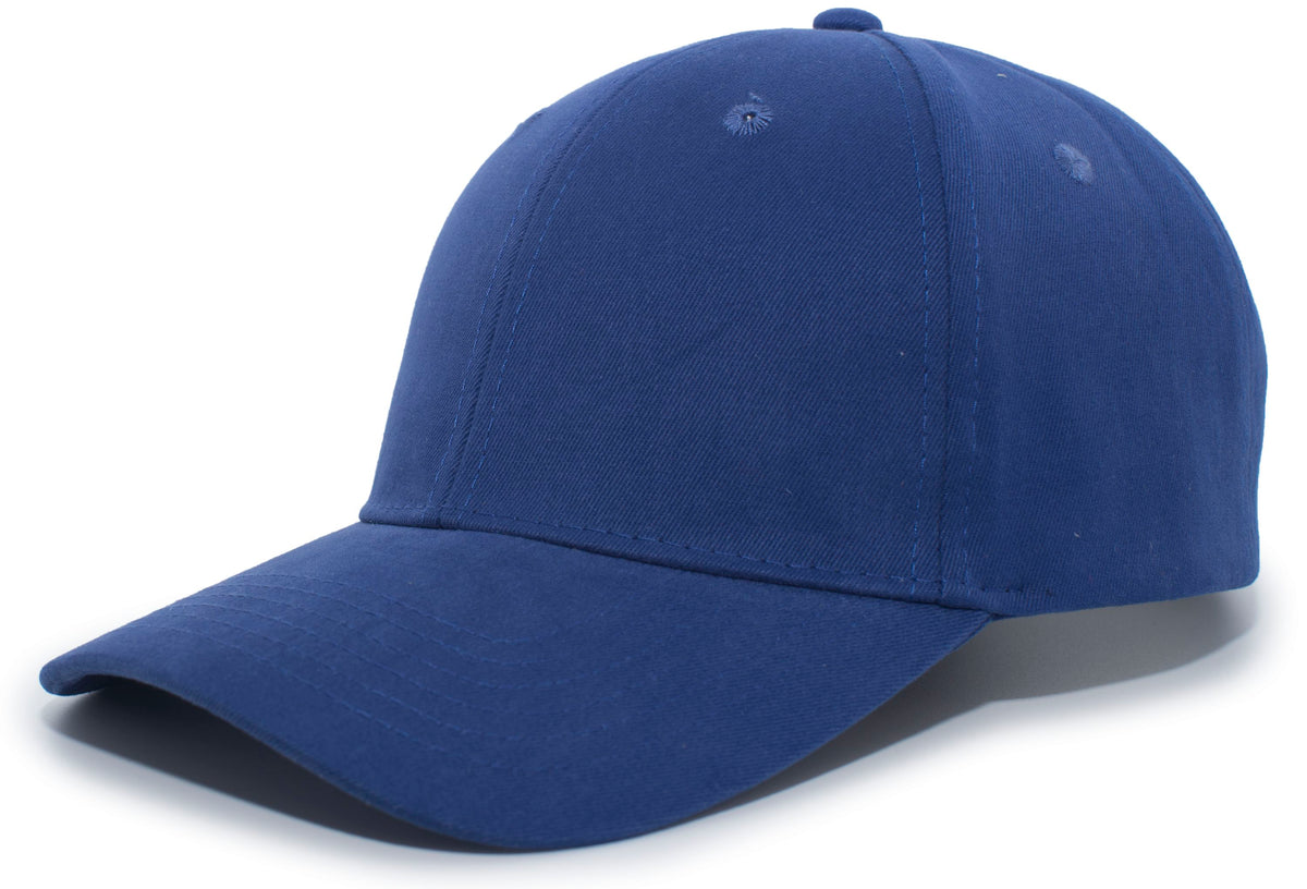 Brushed Cotton Twill Hook-And-Loop Adjustable Cap