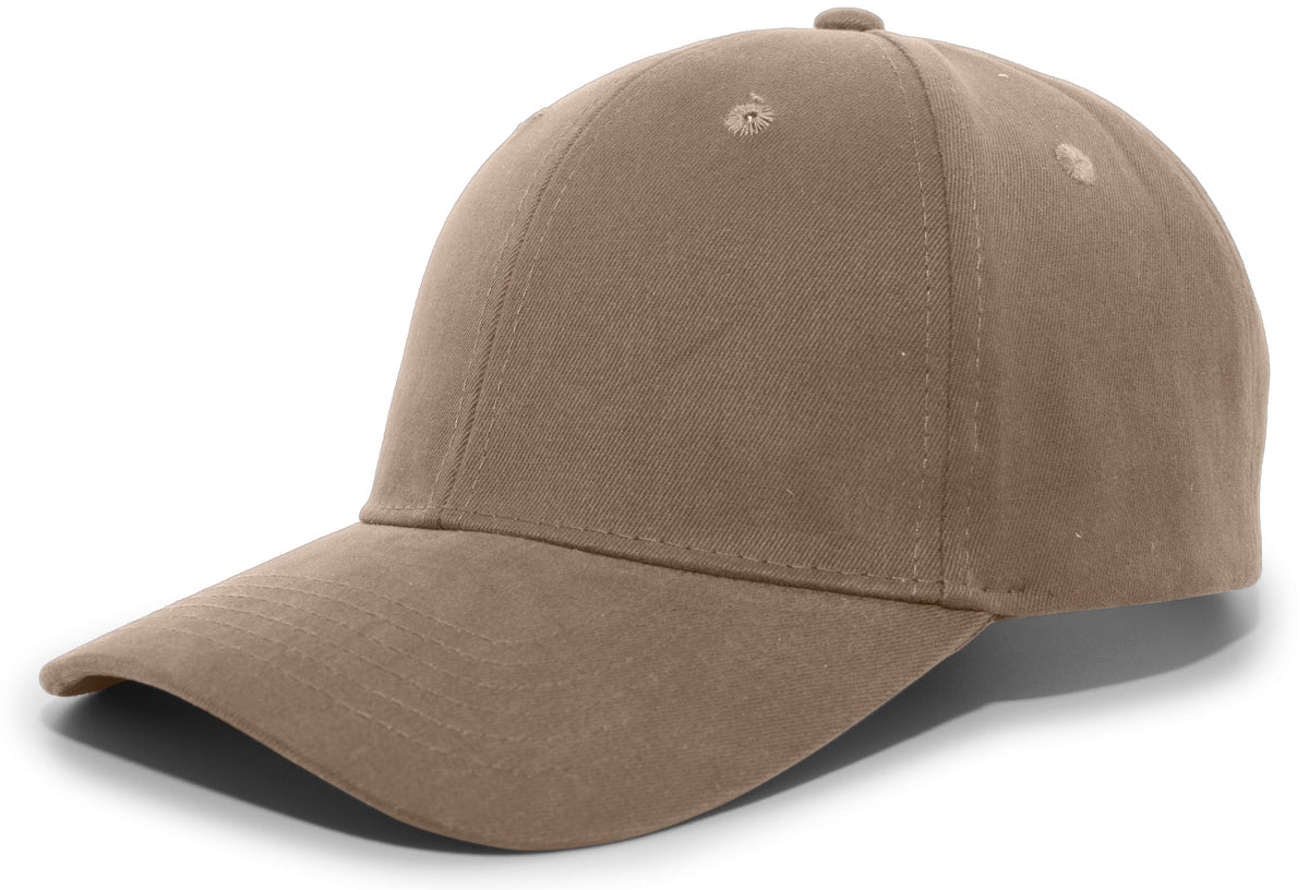 Brushed Cotton Twill Hook-And-Loop Adjustable Cap
