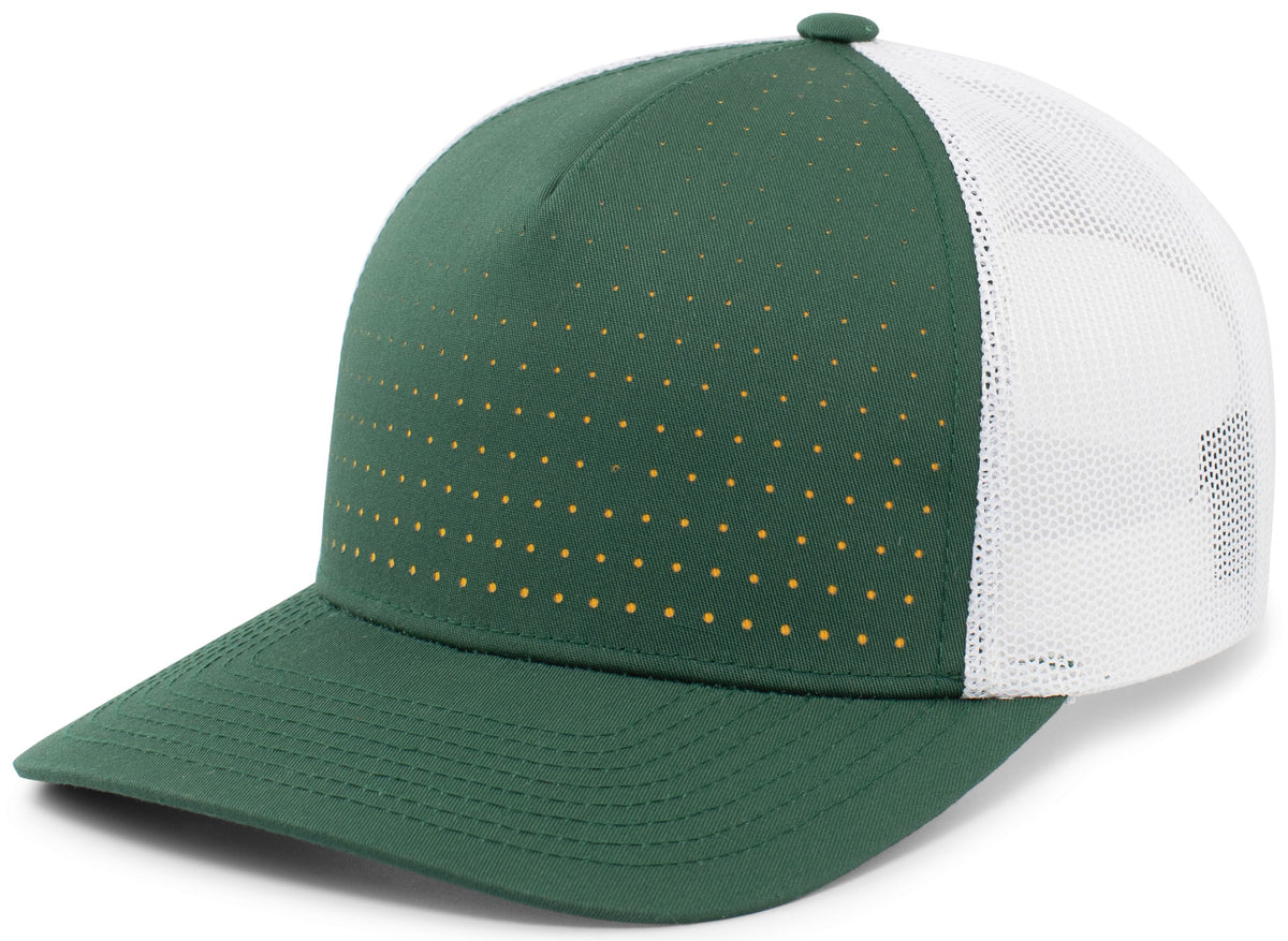 Perforated 5-Panel Trucker Snapback Cap