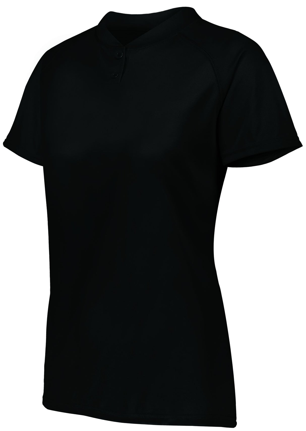 Ladies Attain Wicking Two-Button Softball Jersey