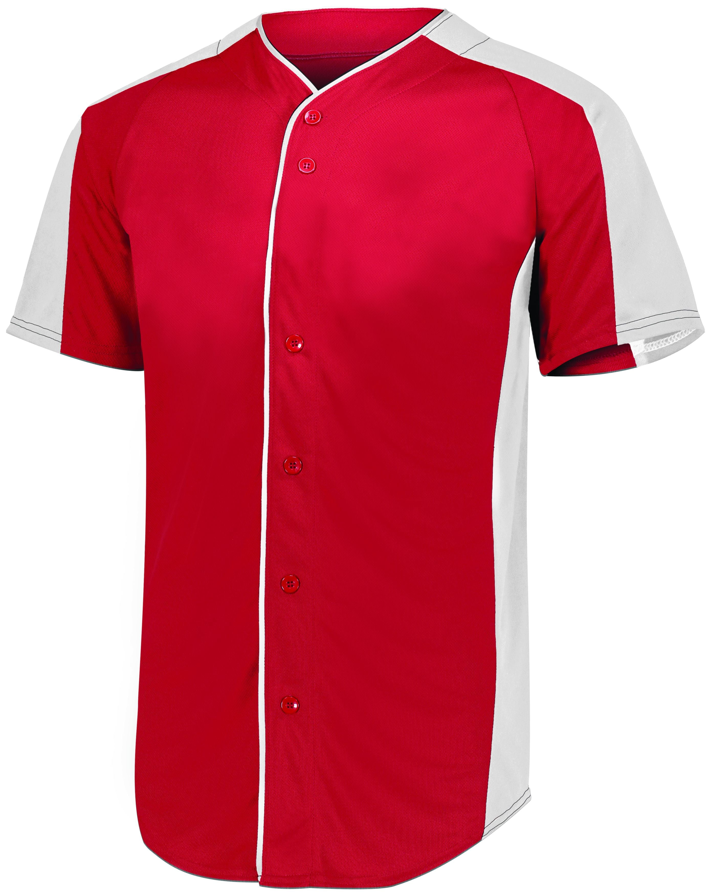 Full-Button Baseball Jersey