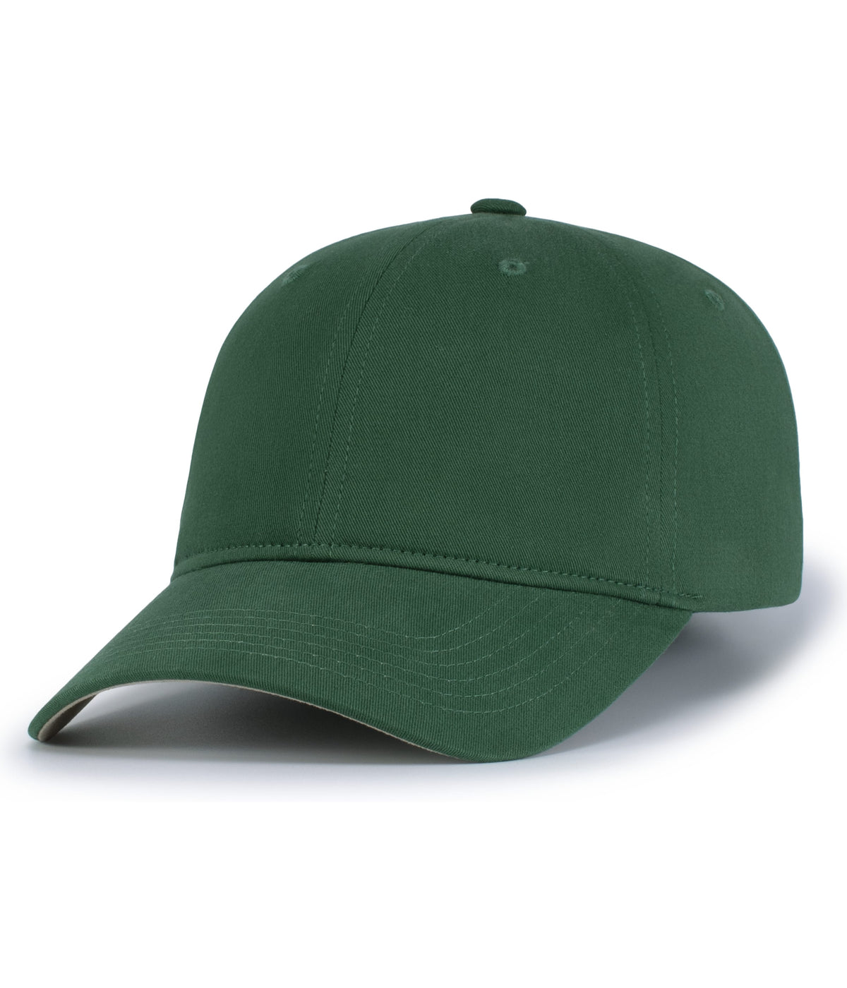 Brushed Cotton Twill Hook-And-Loop Adjustable Cap