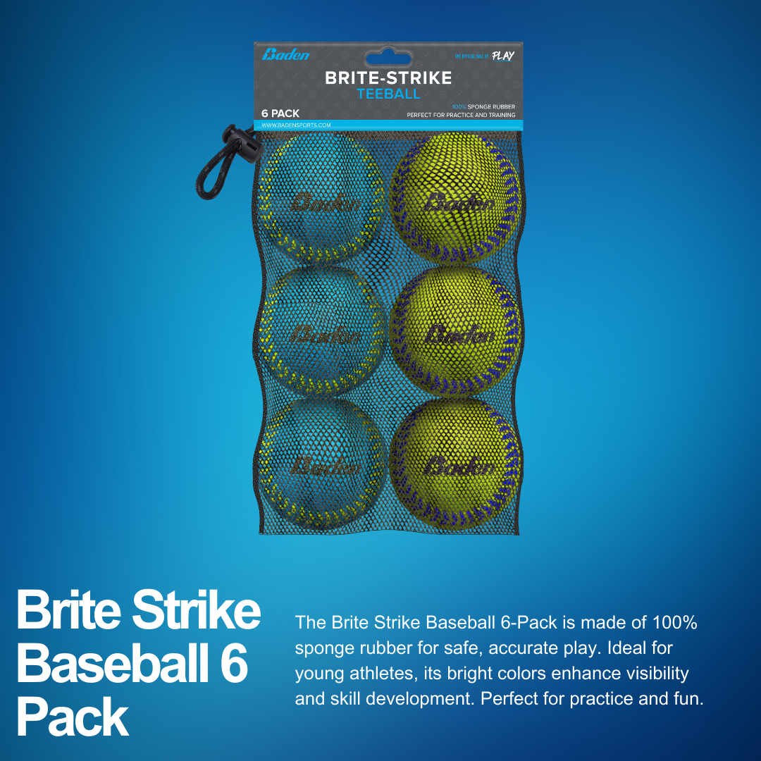 Brite Strike Baseball 6 Pack - Pro Game Sports