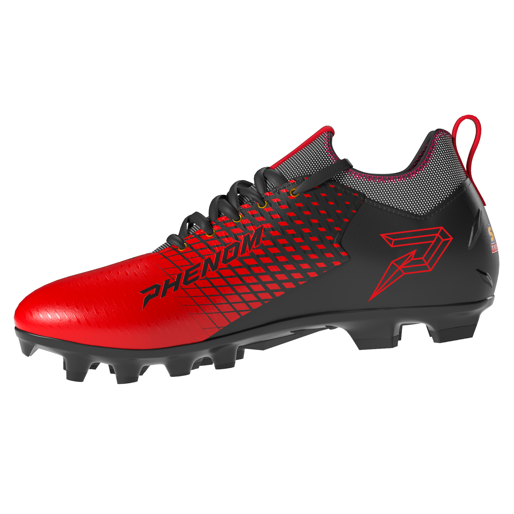 Shadow the Hedgehog Football Cleats - Quantum Speed 2.0 by Phenom Elite