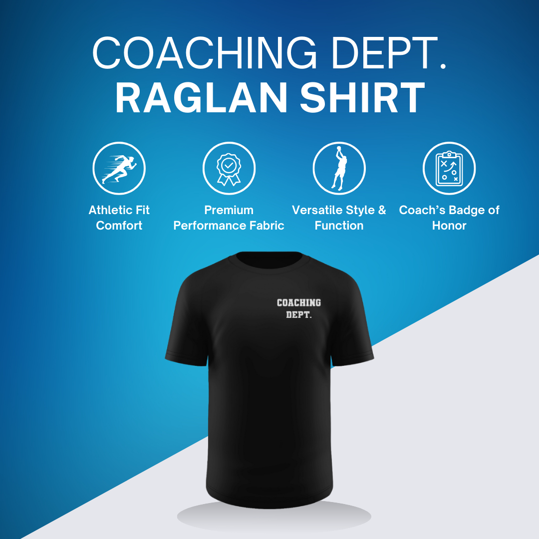 Coaching Dept Raglan Kinetic Tee