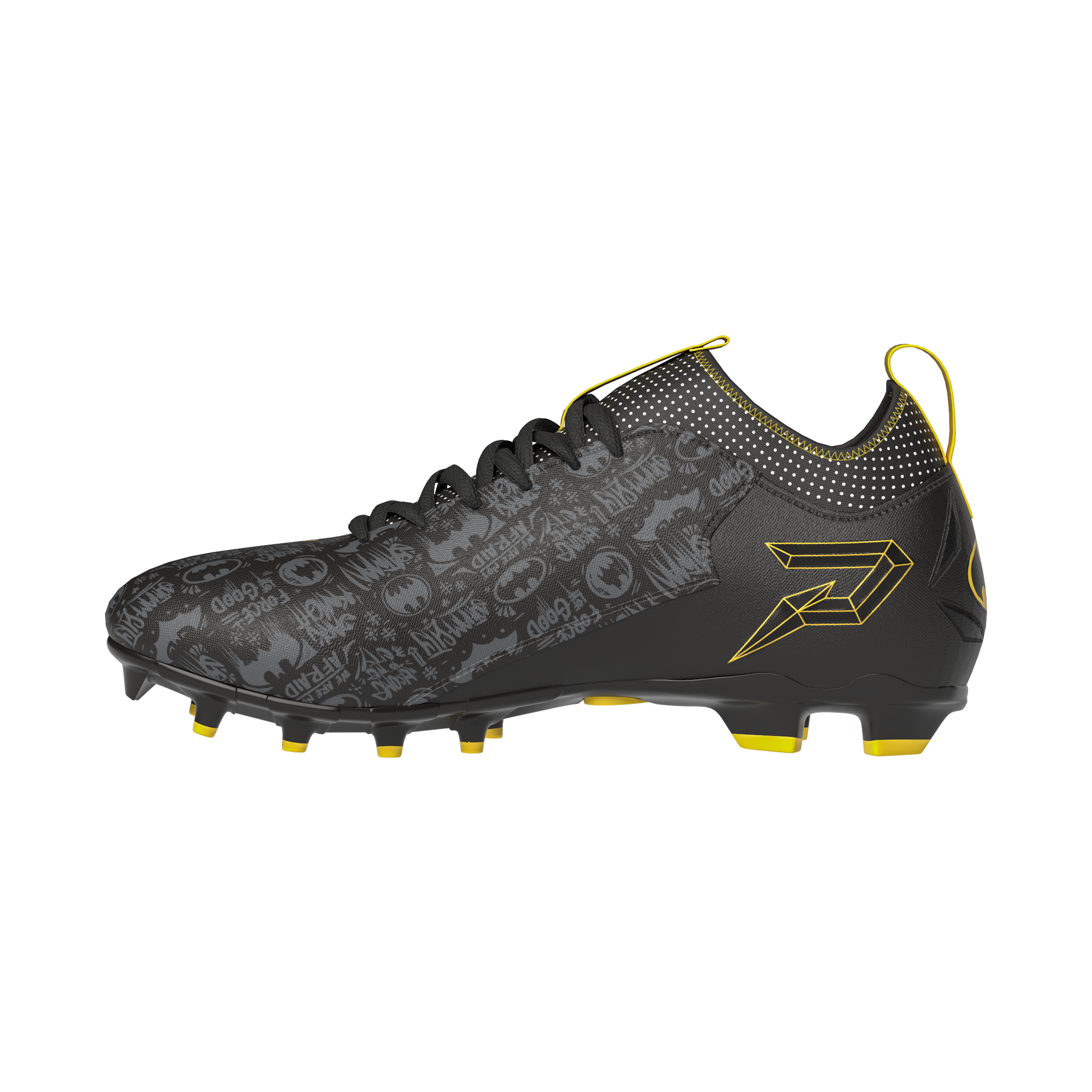 Batman Football Cleats - Quantum Speed by Phenom Elite