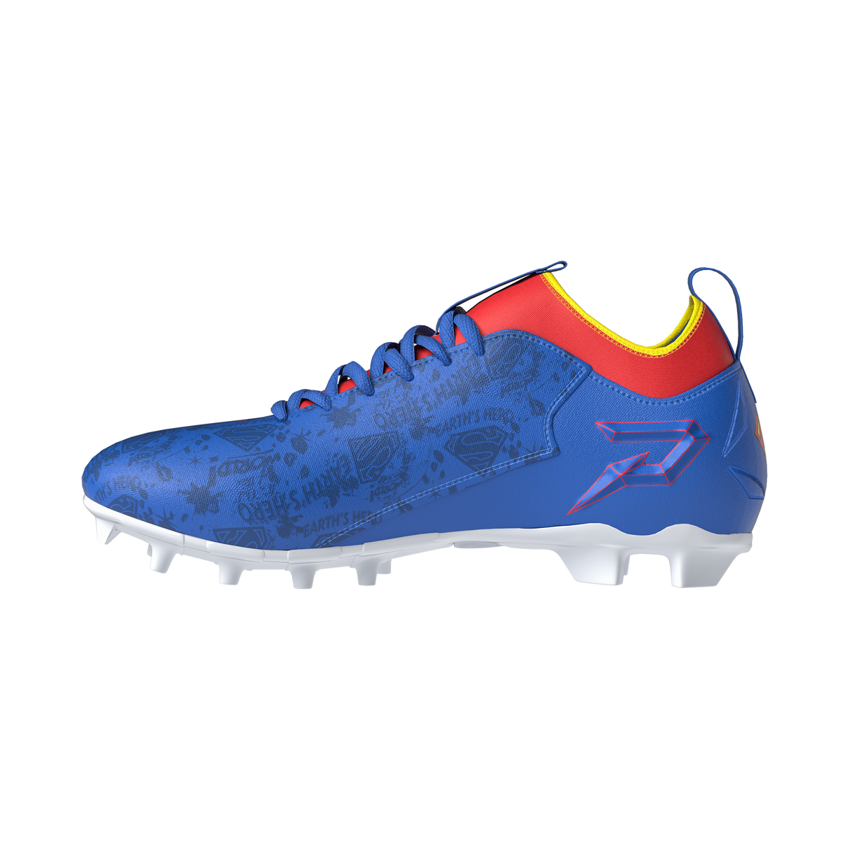 Superman Football Cleats - Quantum Speed by Phenom Elite - Pro Game Sports