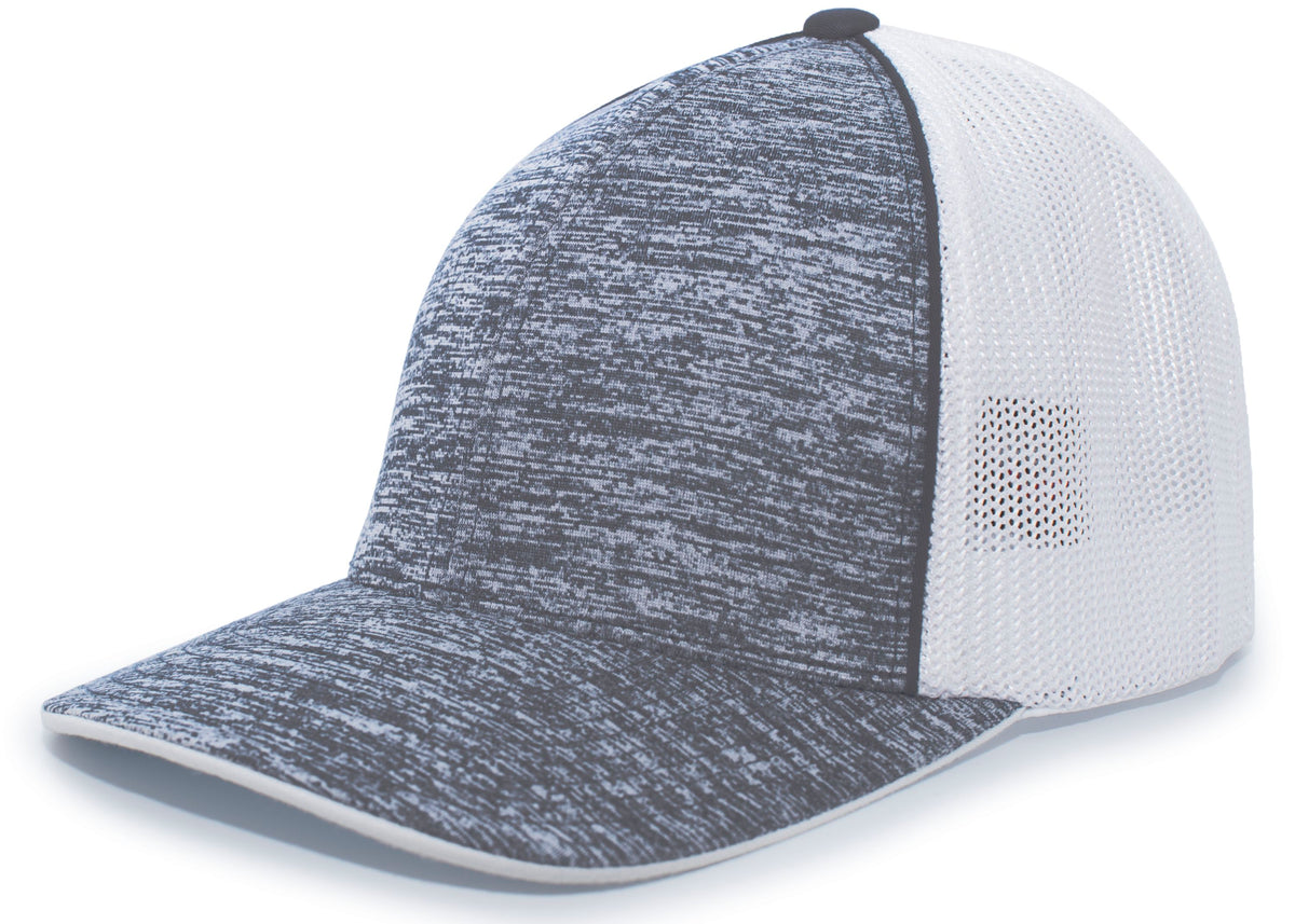 Aggressive Heather Trucker PacFlex Cap