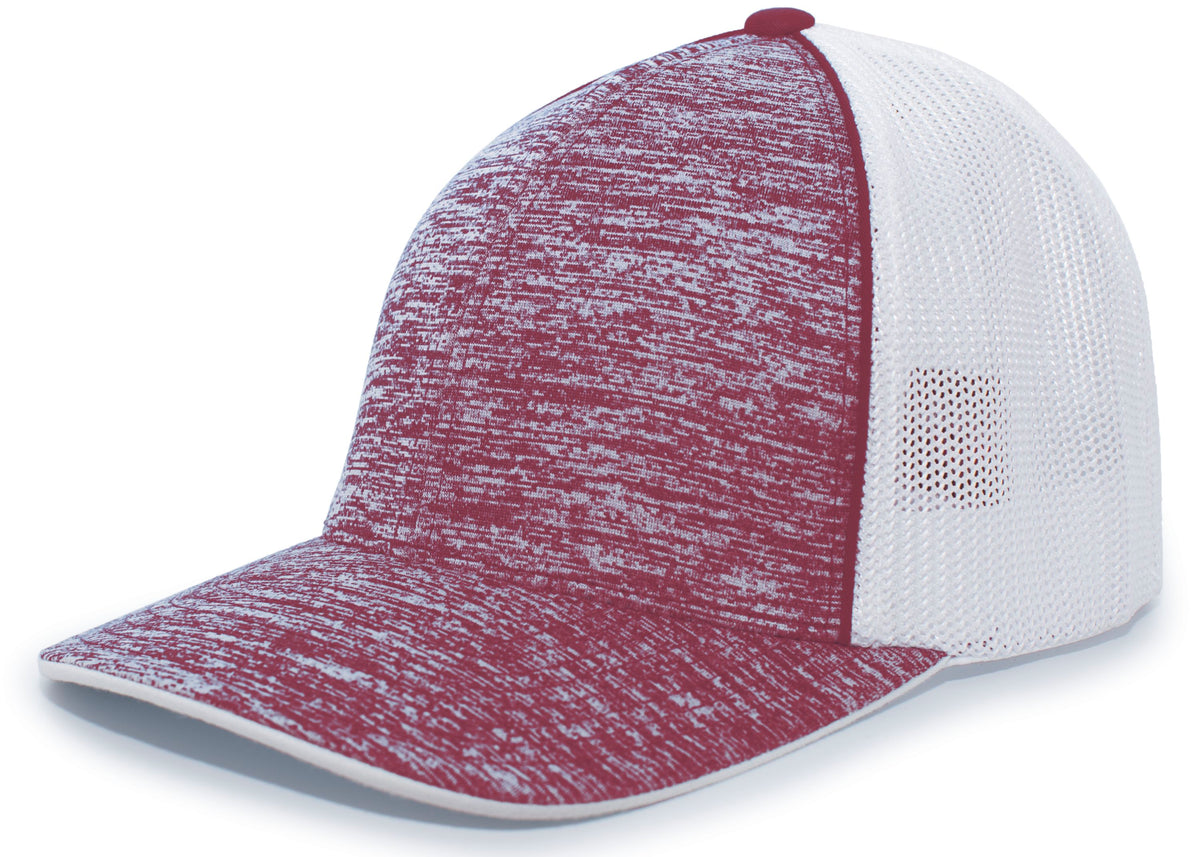 Aggressive Heather Trucker PacFlex Cap
