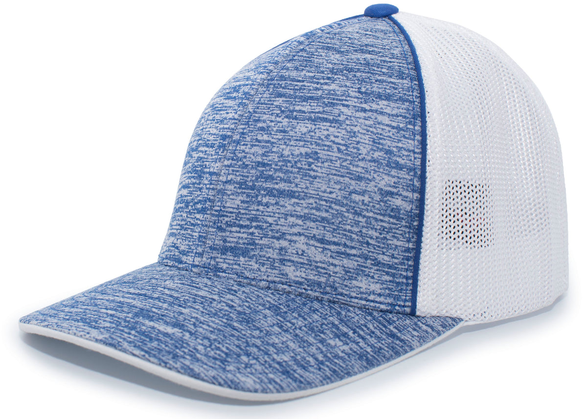 Aggressive Heather Trucker PacFlex Cap