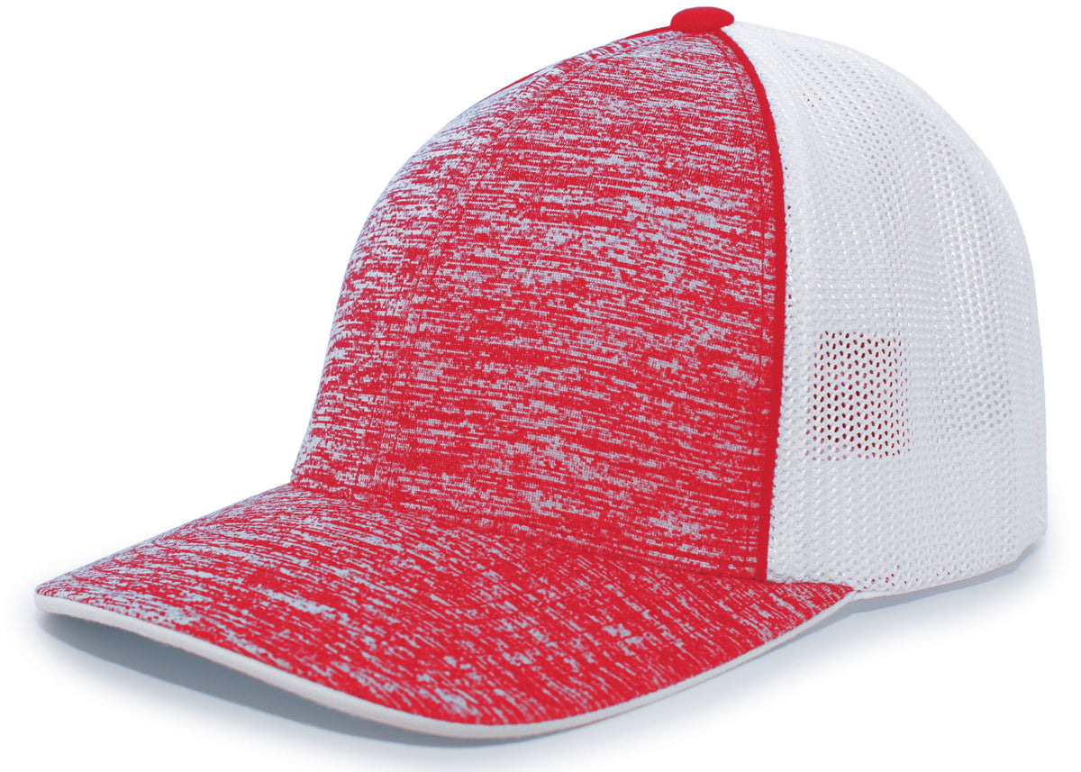 Aggressive Heather Trucker PacFlex Cap