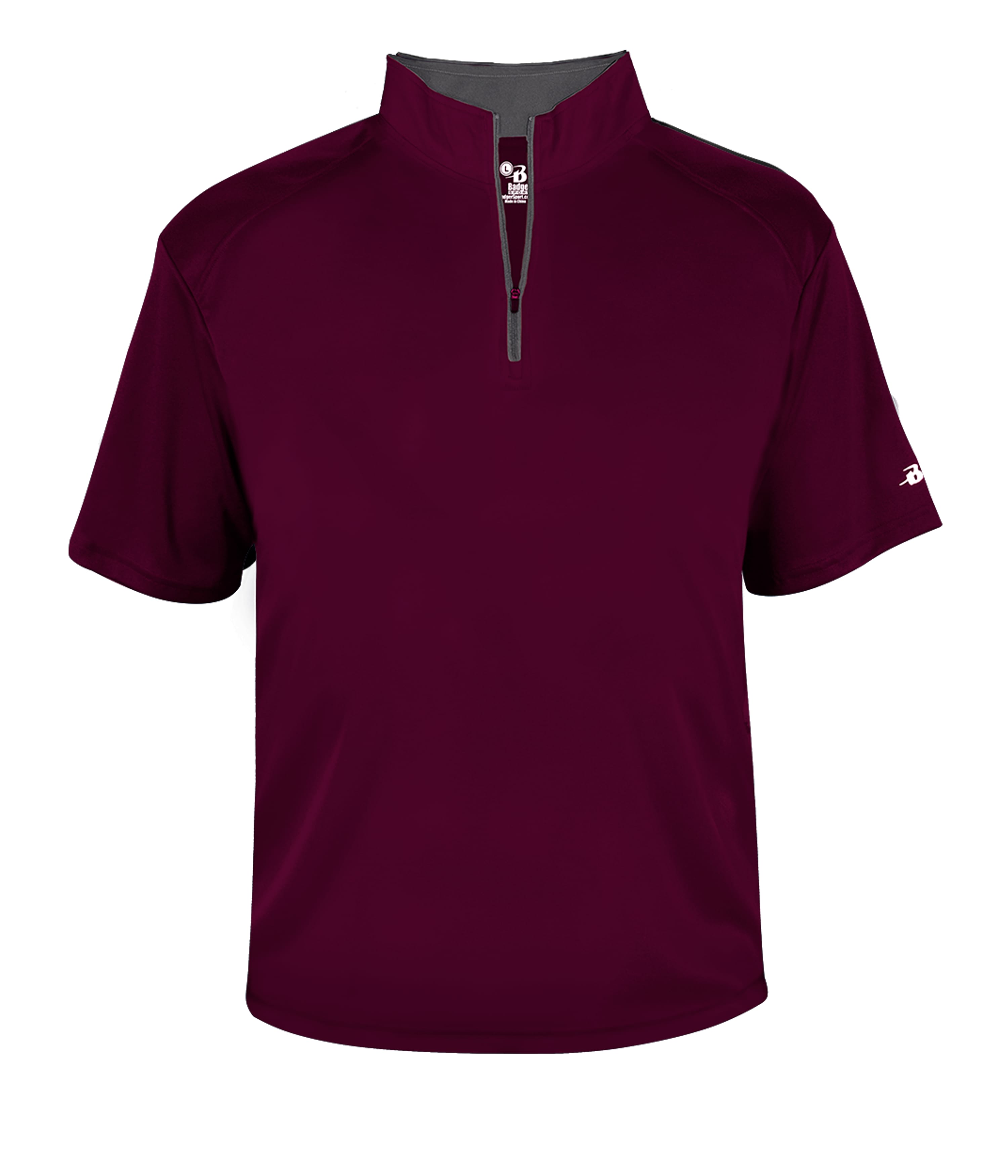 B-Core S/S 1/4 Zip - Adult