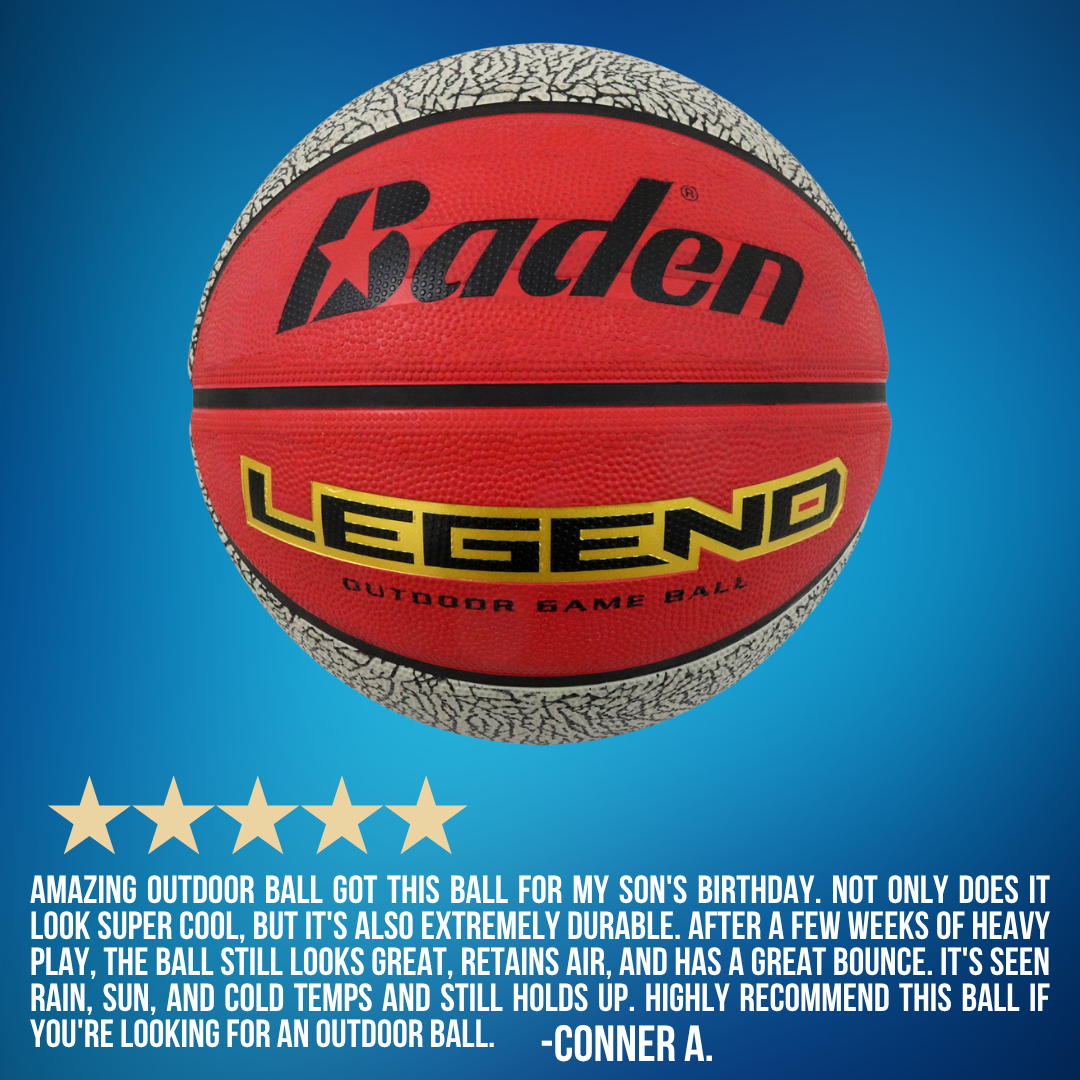 Legend Outdoor Game Rubber Basketball - Pro Game Sports