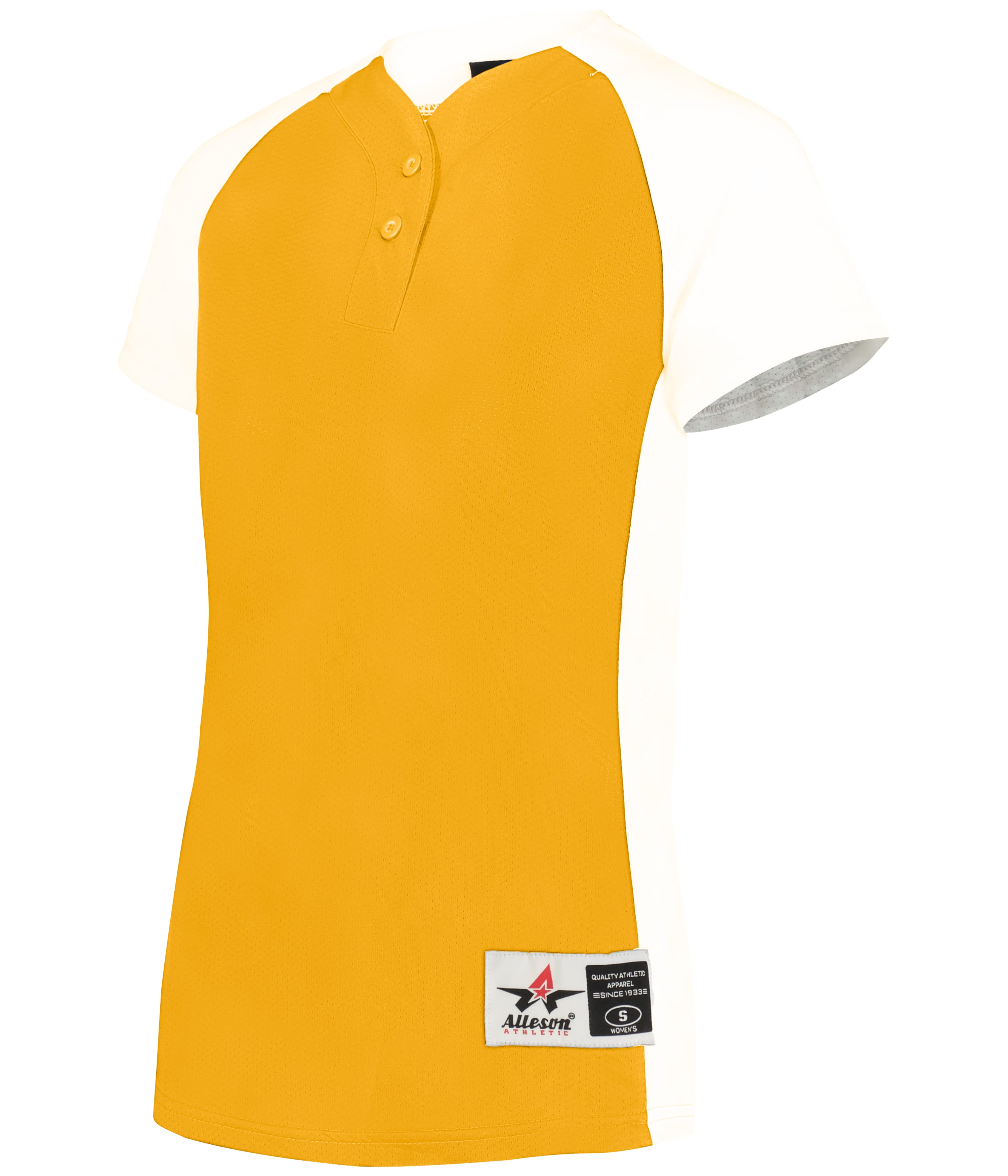 Girls Two Button Fastpitch Jersey