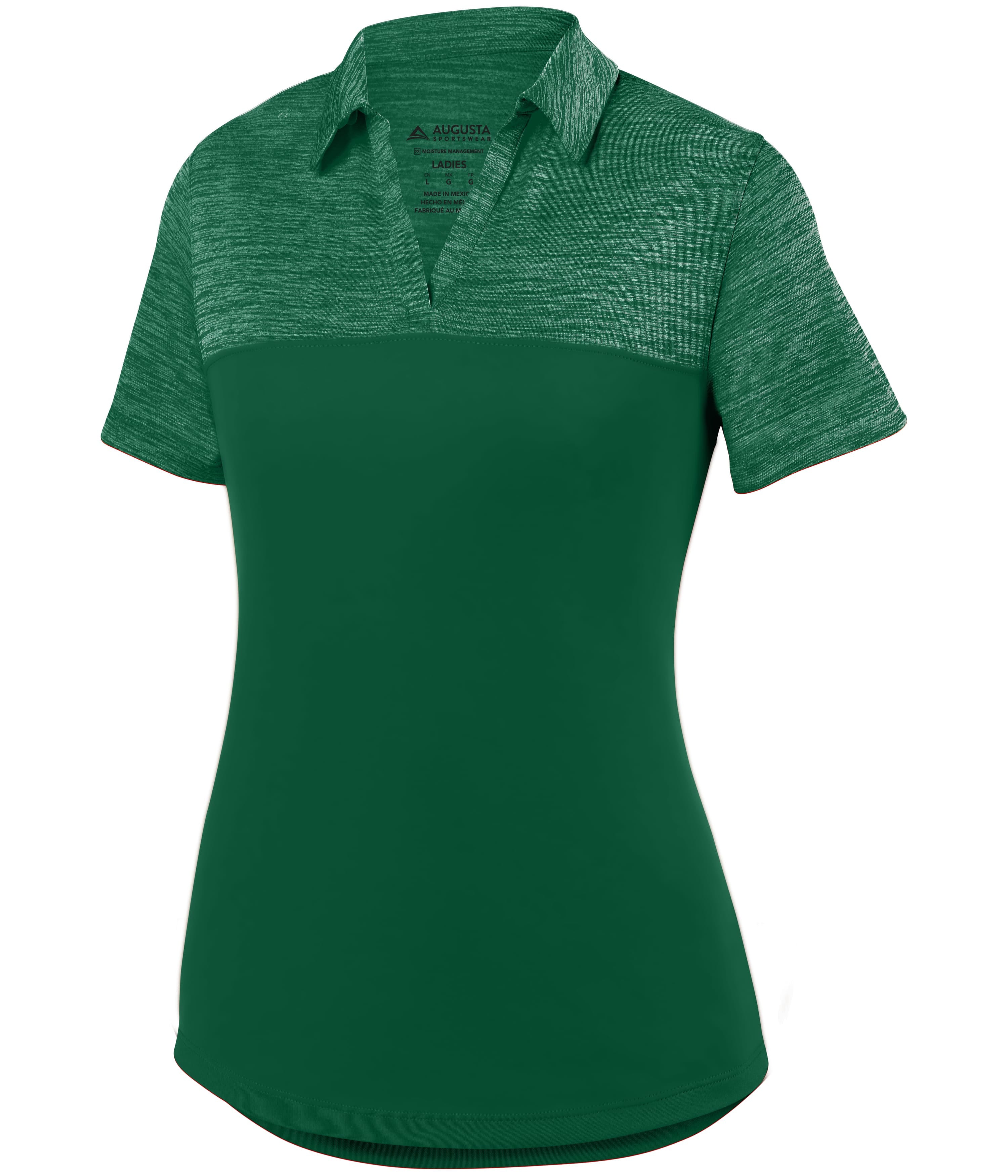 Ladies Shadow Tonal Heather Polo