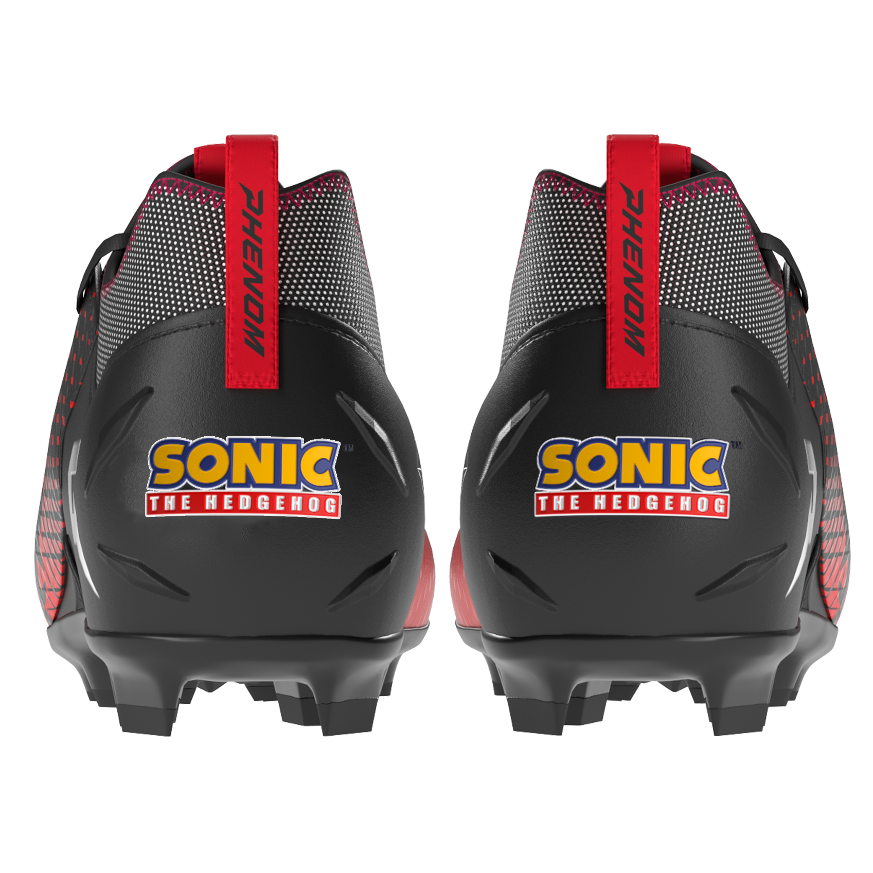Shadow the Hedgehog Football Cleats - Quantum Speed 2.0 by Phenom Elite