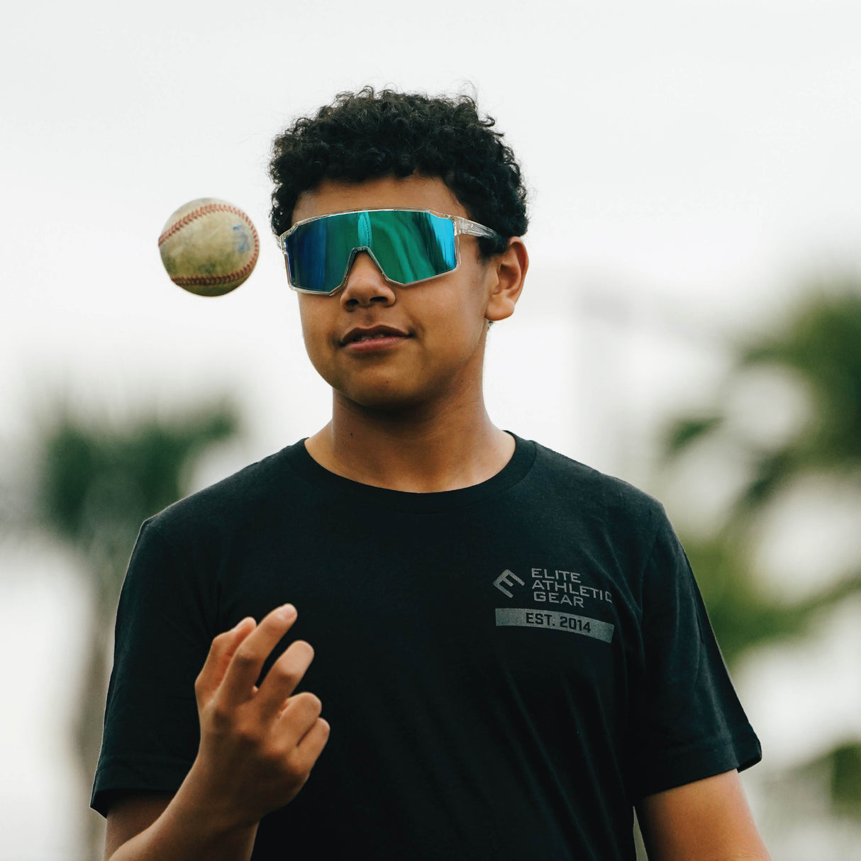 FLARE - Crystal Blue Polarized Sunglasses