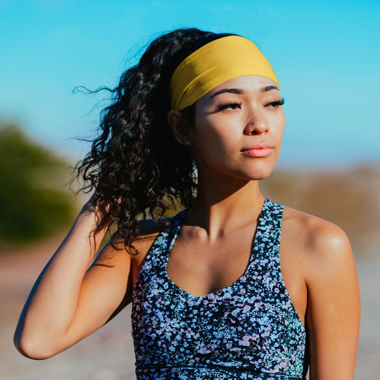 Solid Color Tapered Headbands