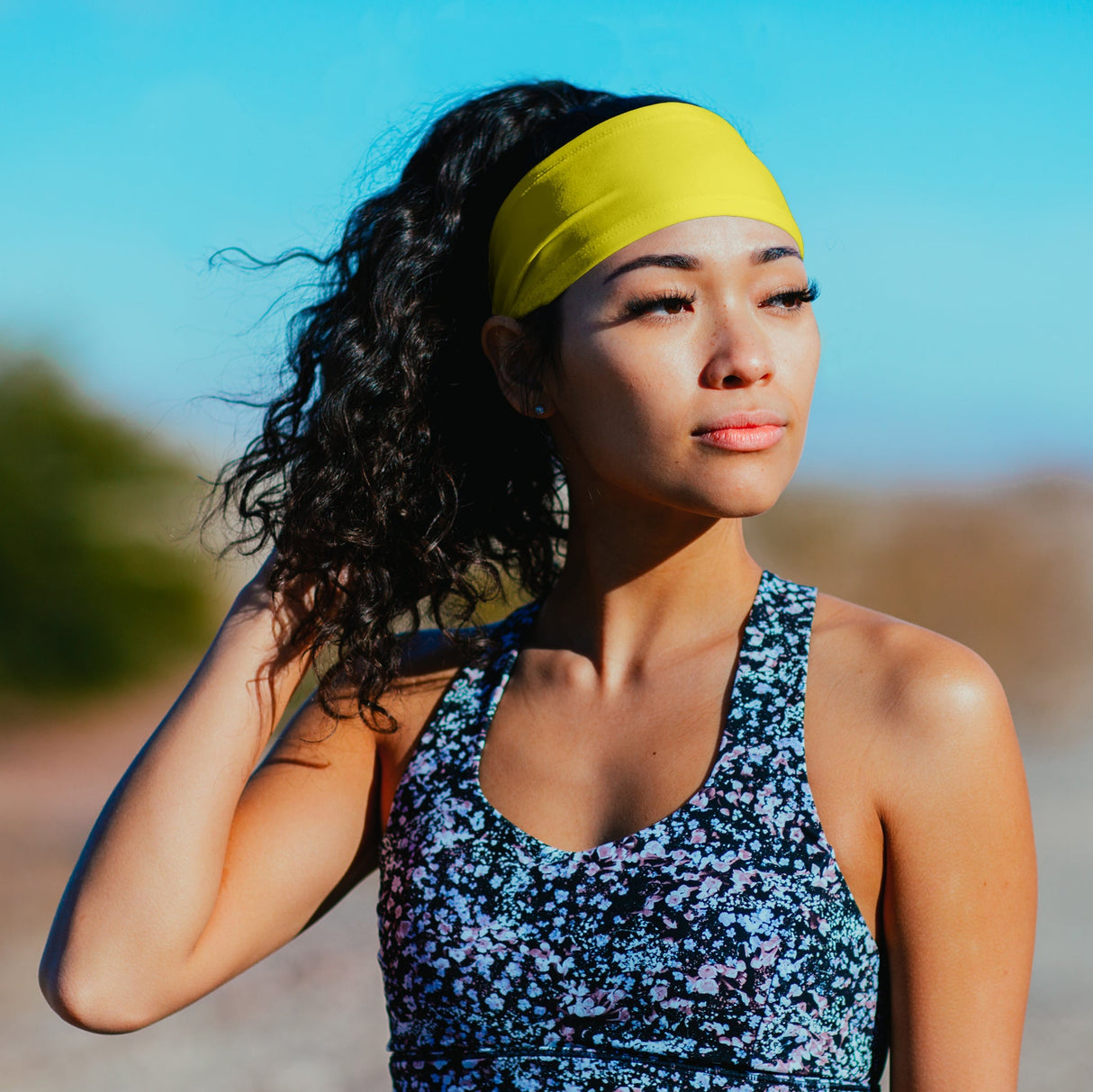 Solid Color Tapered Headbands