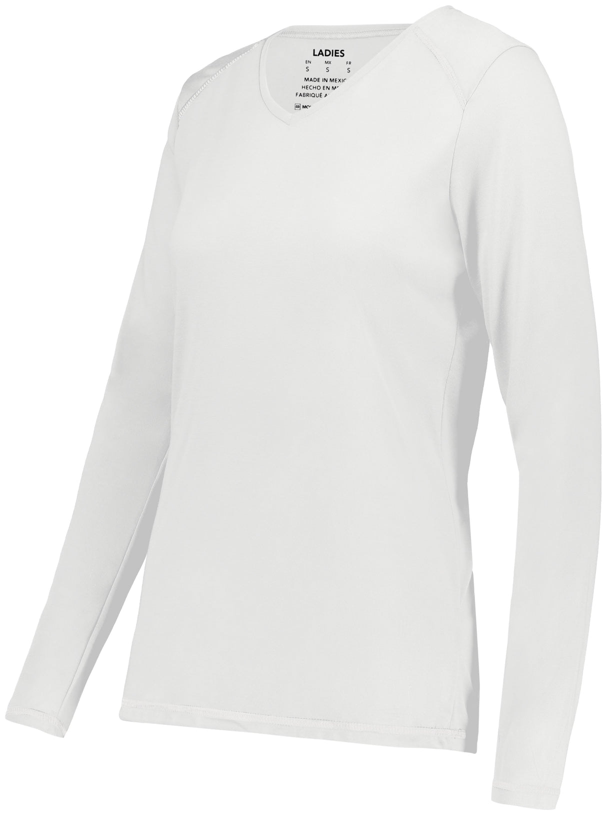 Ladies Super Soft-Spun Poly Long Sleeve Tee