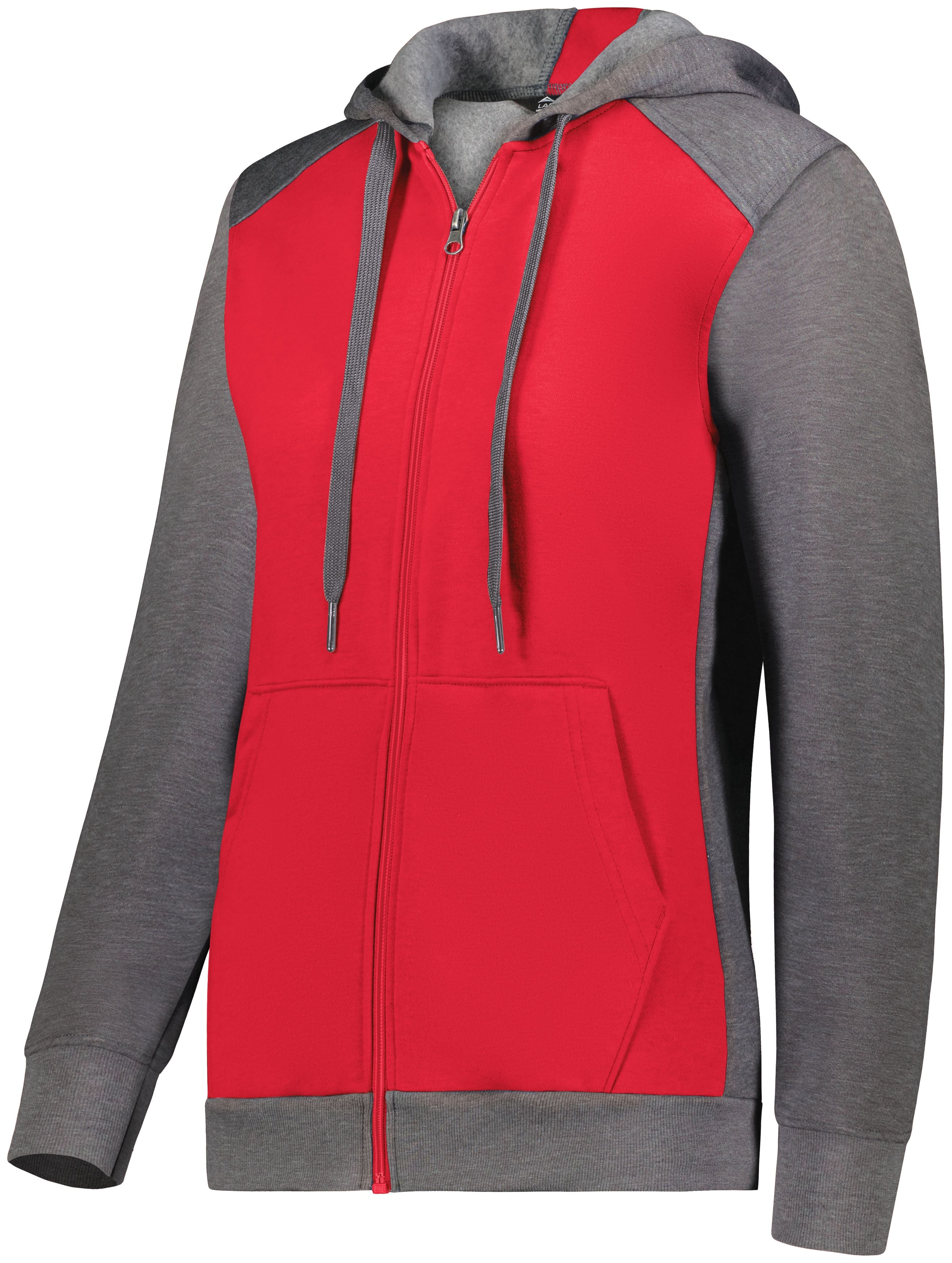Ladies Three-Season Fleece Full Zip Hoodie