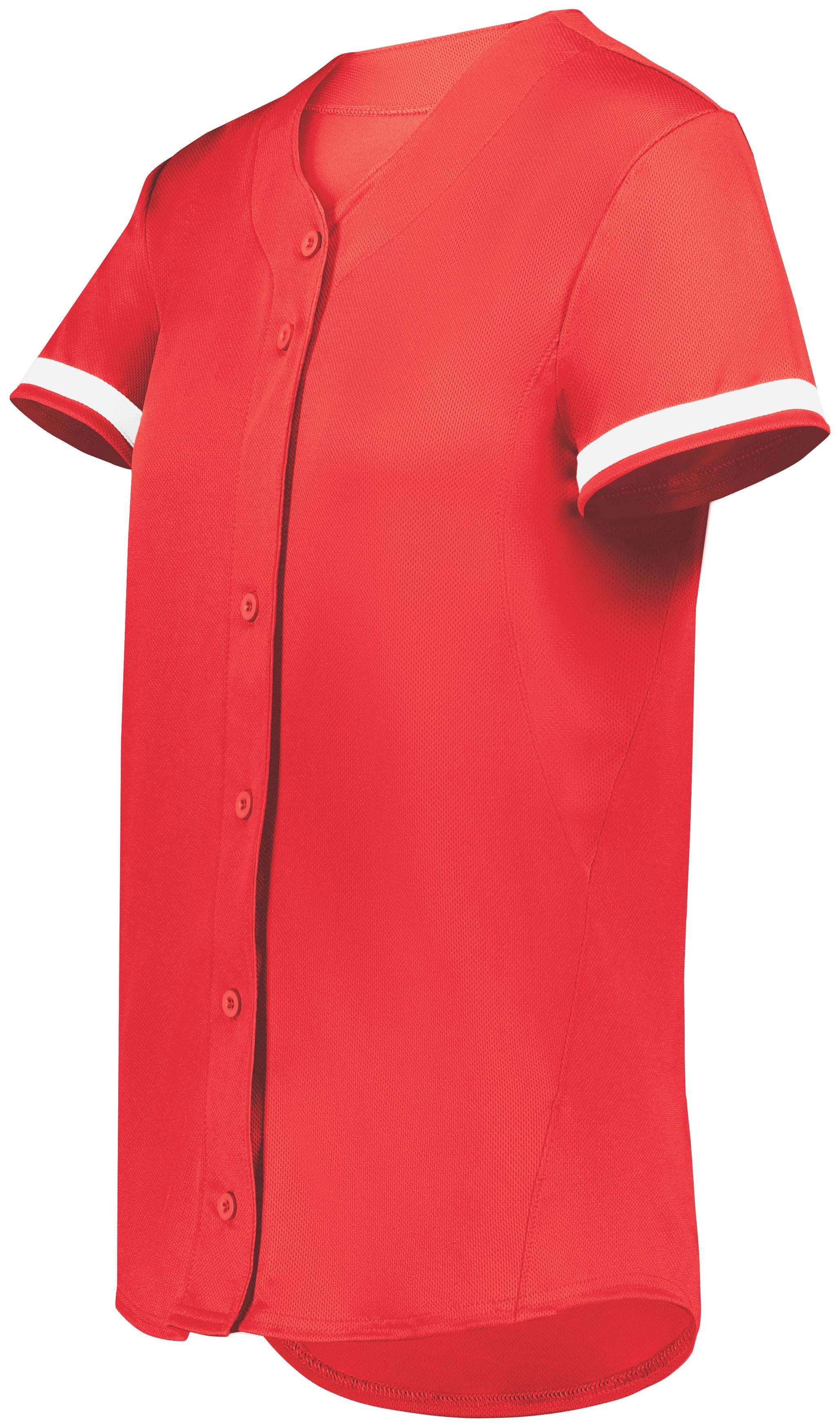 Ladies Cutter+ Full Button Softball Jersey
