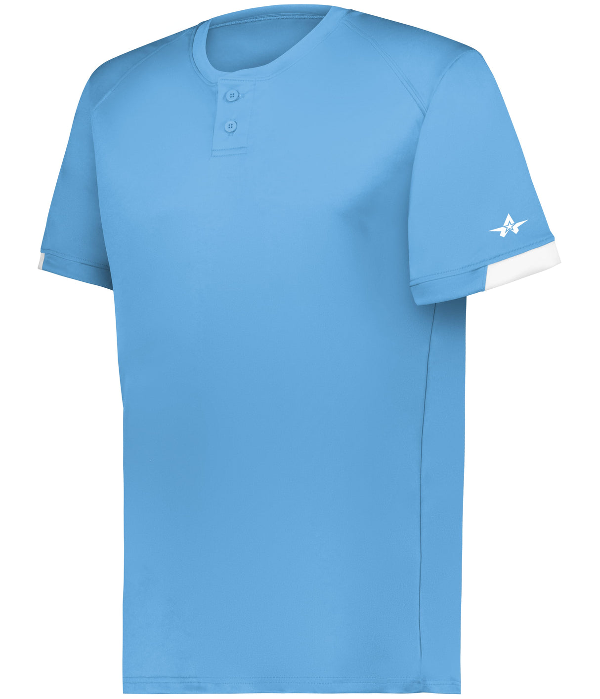 ON THE RISE TWO-BUTTON BASEBALL JERSEY