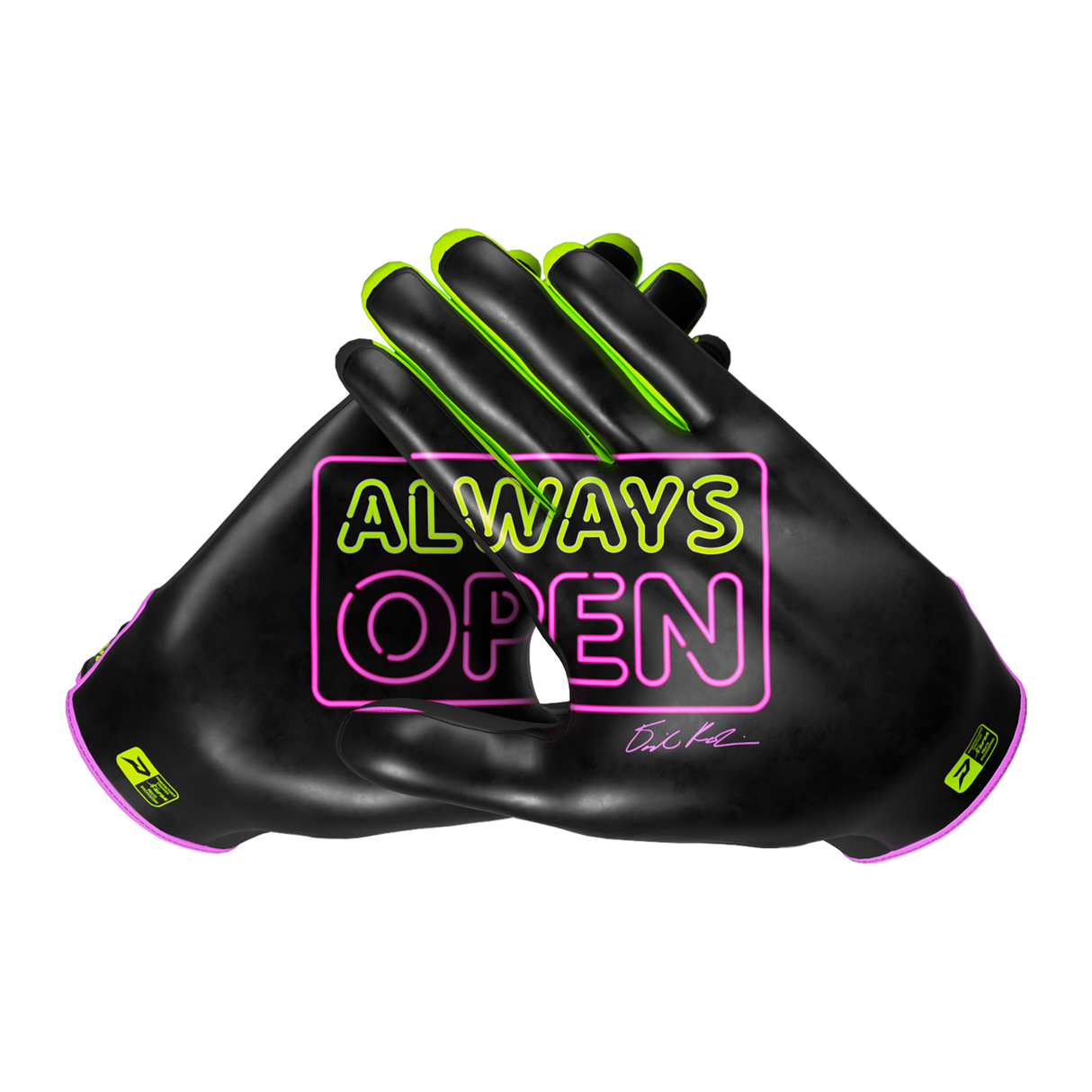 Always Open Football Gloves - VPS5 by Phenom Elite