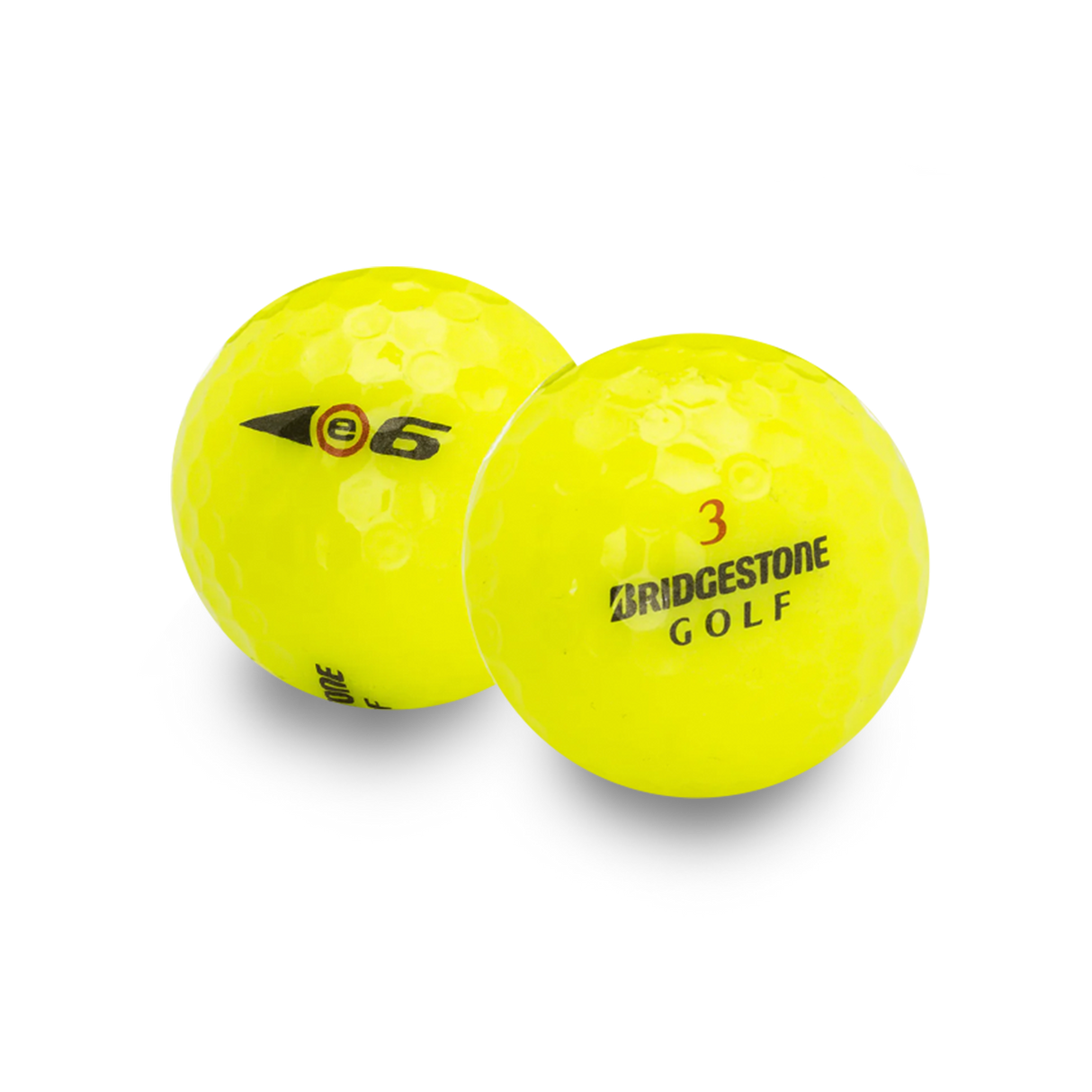 Used Bridgestone e6 Yellow - 1 Dozen