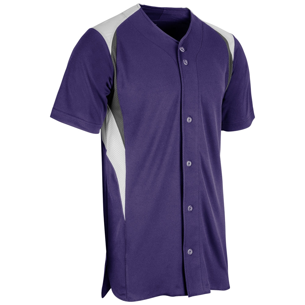 Bull Pen Full Button Baseball/Softball Jersey