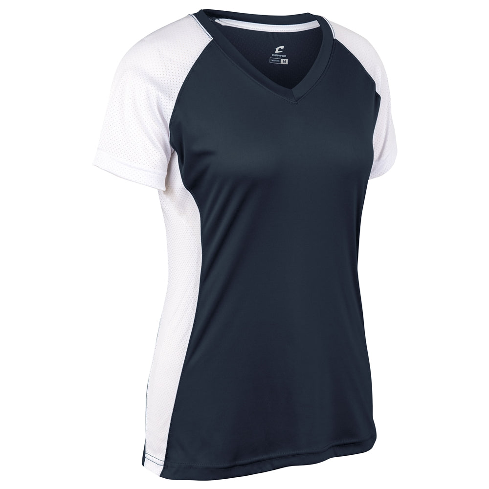 Infinite V-Neck Short Sleeve Jersey - Girls