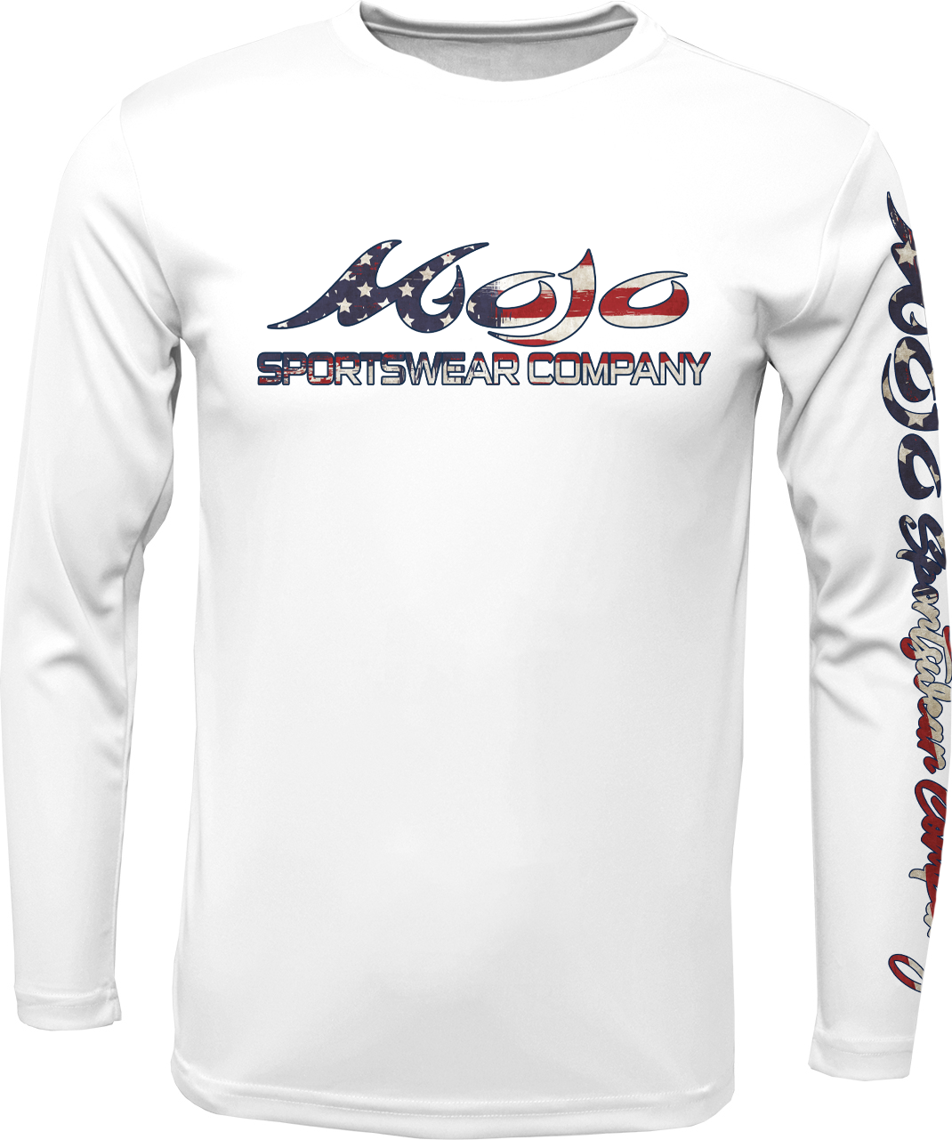 Men's SoWAL Sun Jersey Betsy Ross Flag Long Sleeve