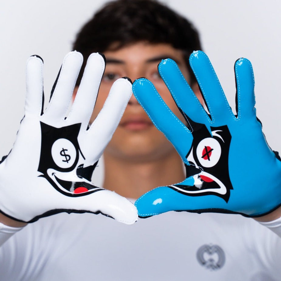 EVO2 Felix the Cat Inspired Wide Receiver Gloves - Pro Game Sports