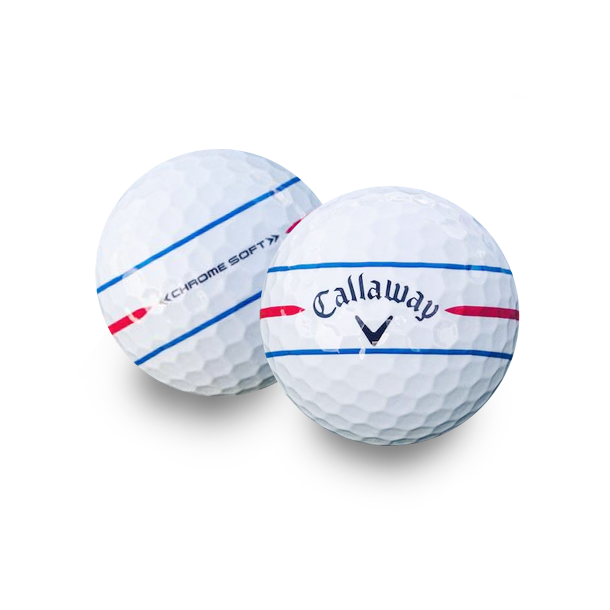 Used Callaway Chrome Soft 360 Triple Track Golf Balls - 1 Dozen