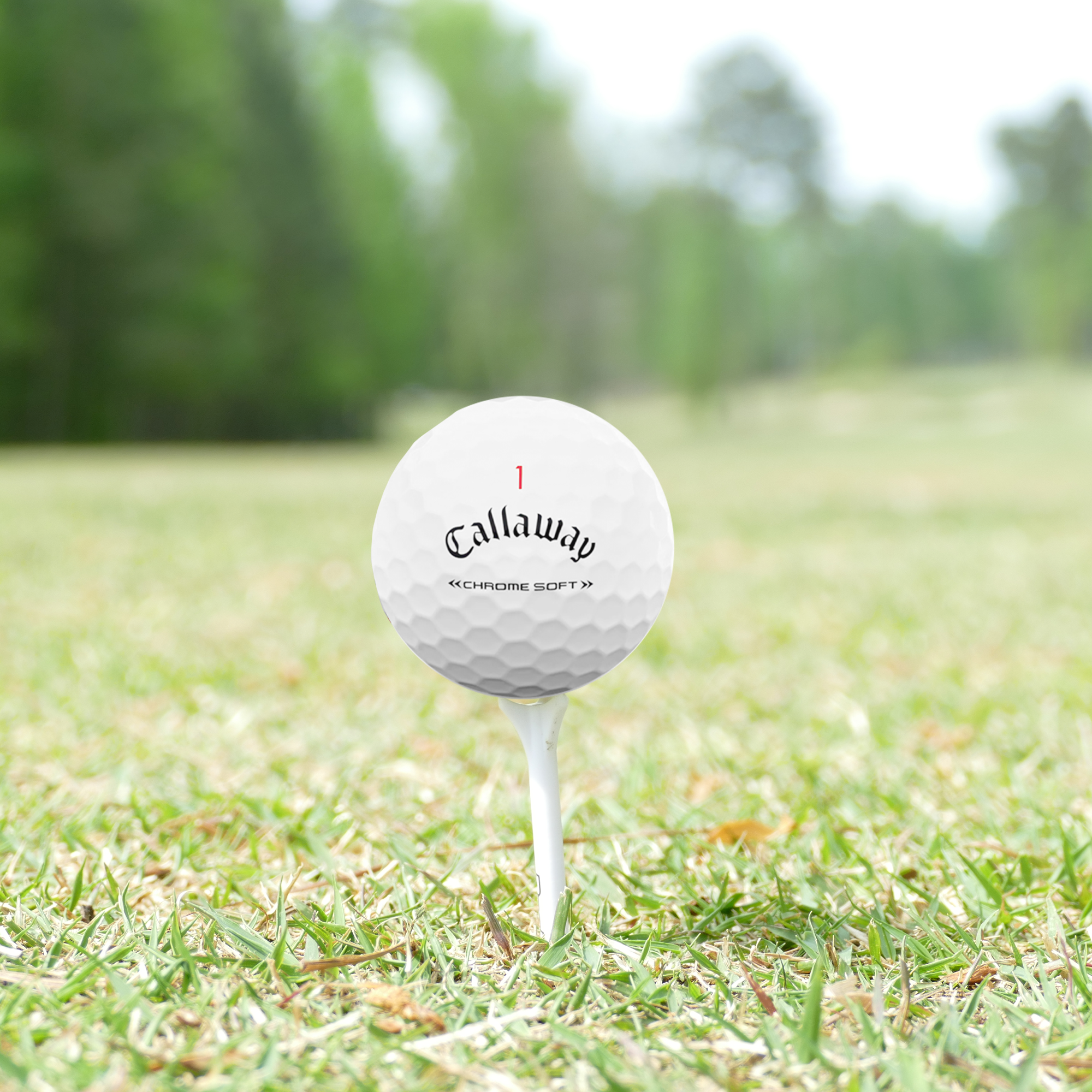 Used Callaway Chromesoft Triple Track Golf Balls - 1 Dozen