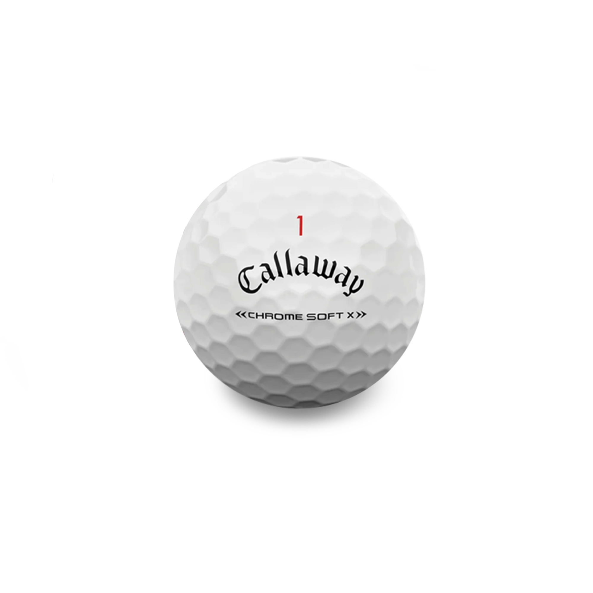 Used Callaway Chromesoft X Triple Track Golf Balls - 1 Dozen