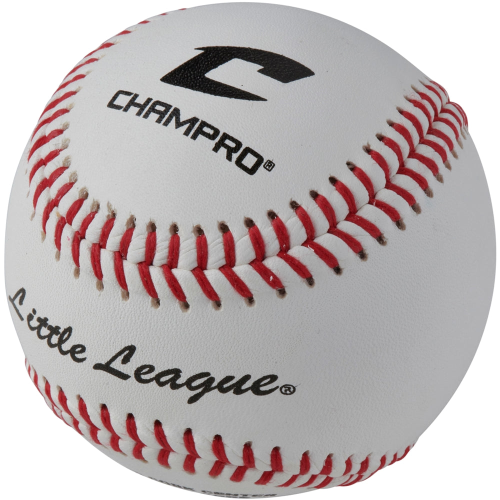 Little League Baseballs - Double Cushion Cork Core - Full Grain Leather Cover