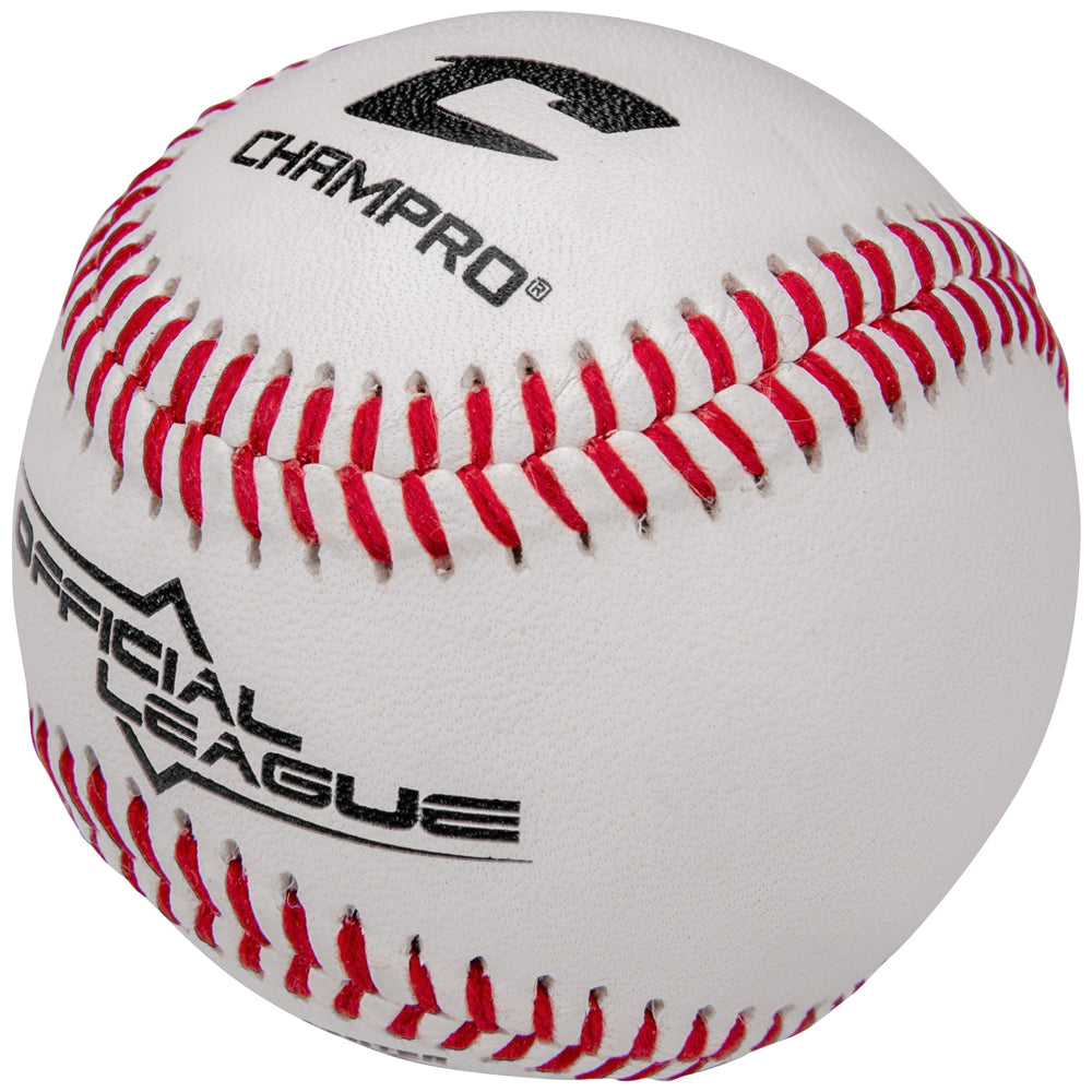 Official League Baseballs - Double Cushion Cork Core - Full Grain Leather Cover