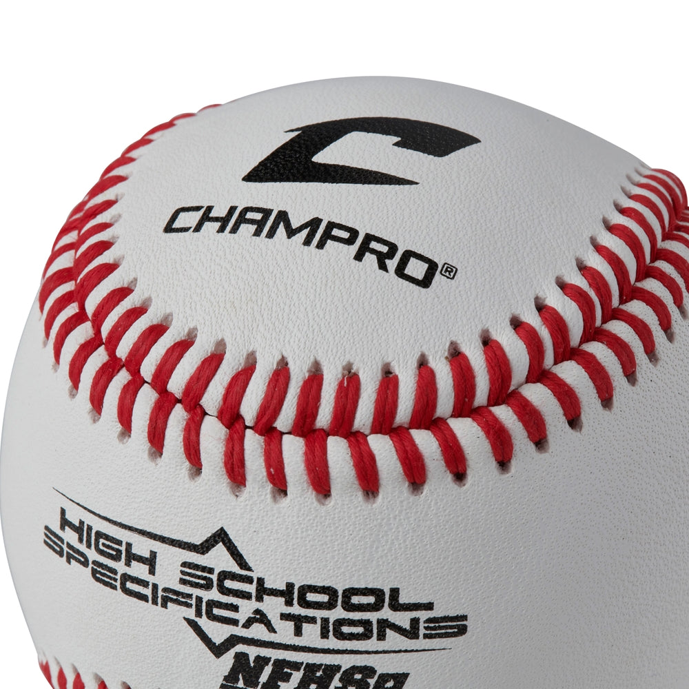NFHS Baseballs - Full Grain Leather Cover