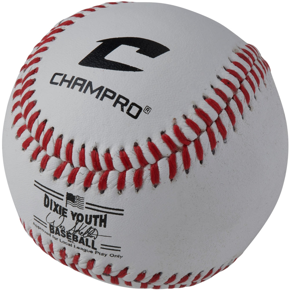 Dixie League Baseballs - Category 3 - Genuine Leather Cover