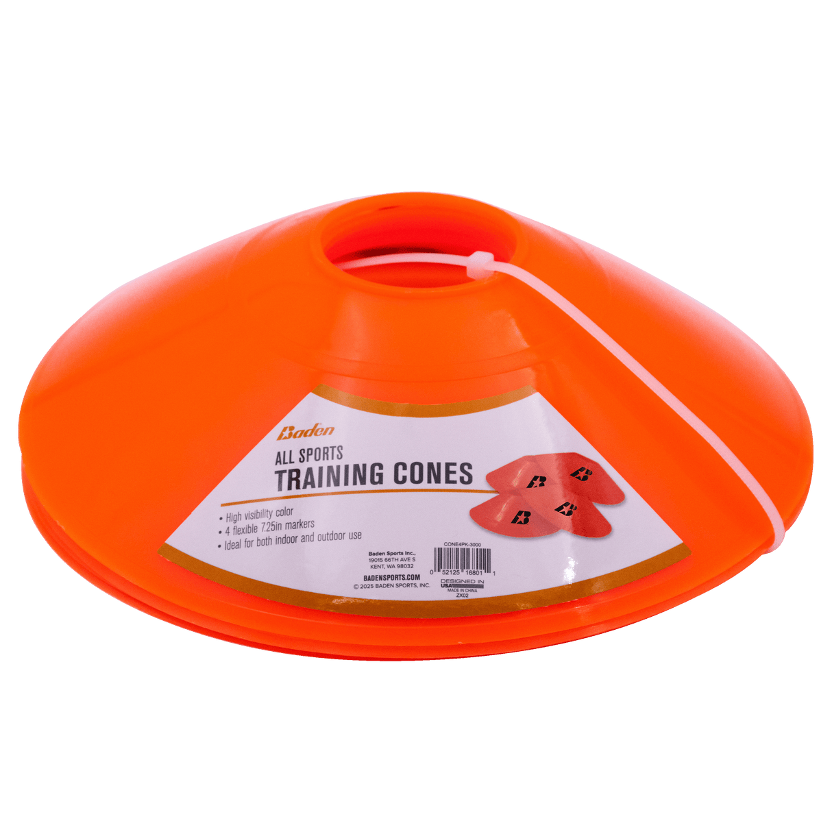 Baden 7.25" Sports Training Cones - Pro Game Sports