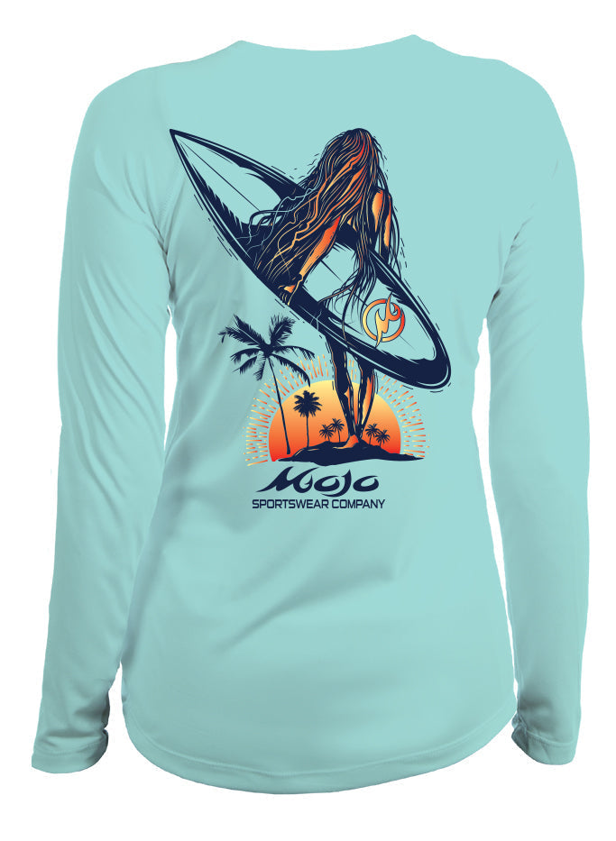 Women's SoWAL Sun Jersey Beach Betty Long Sleeve
