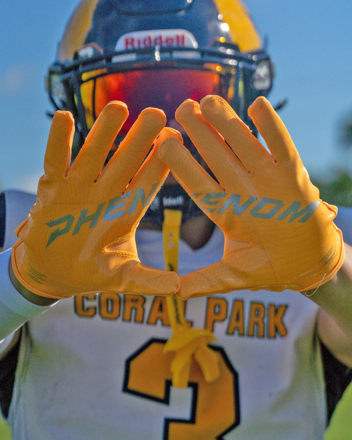 Phenom Elite VPS5 Adult Football Gloves - Team Colors - Pro Game Sports