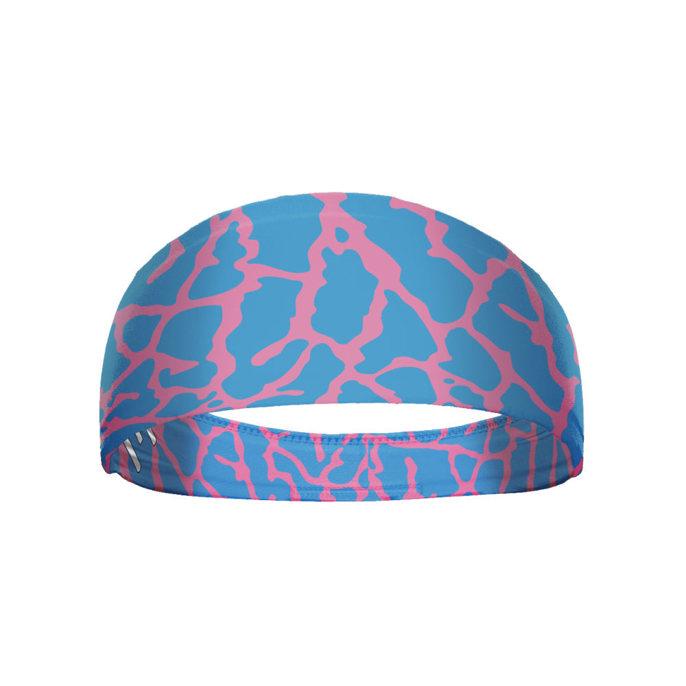 Cotton Candy Elephant Print Headband