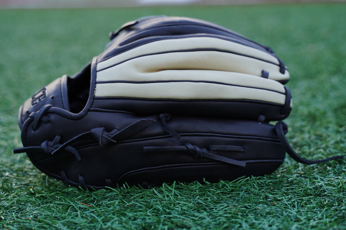 12.75" Outfield H-Web Grace Glove - Black/Blonde - Left Hand Throw