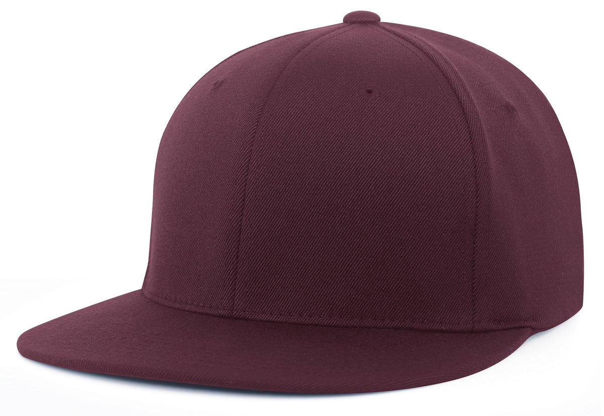 Maroon baseball cap on a white background